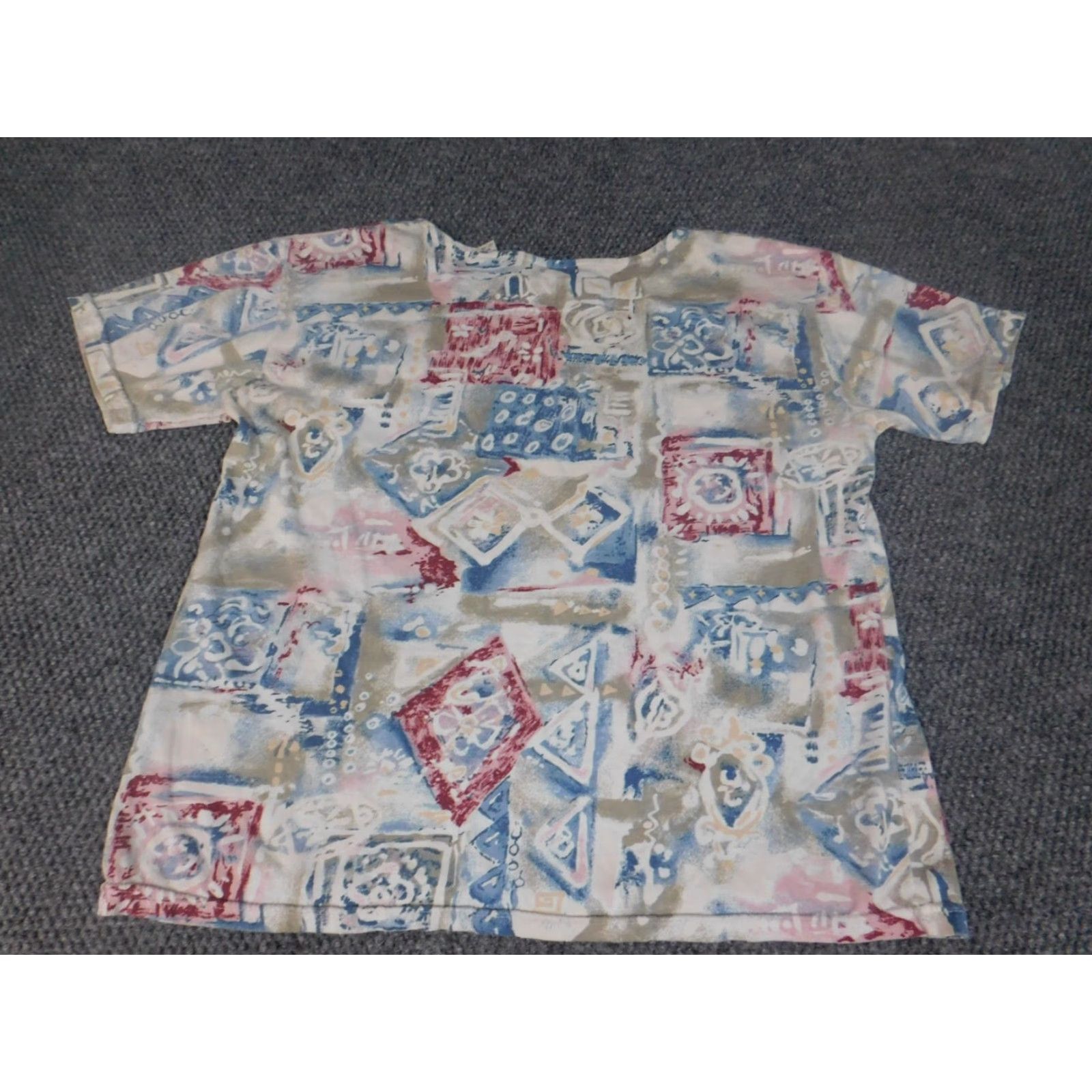 Vintage VINTAGE Separate Issue Womens Shirt L blue classic pullover Size L / US 10 / IT 46 - 7 Thumbnail