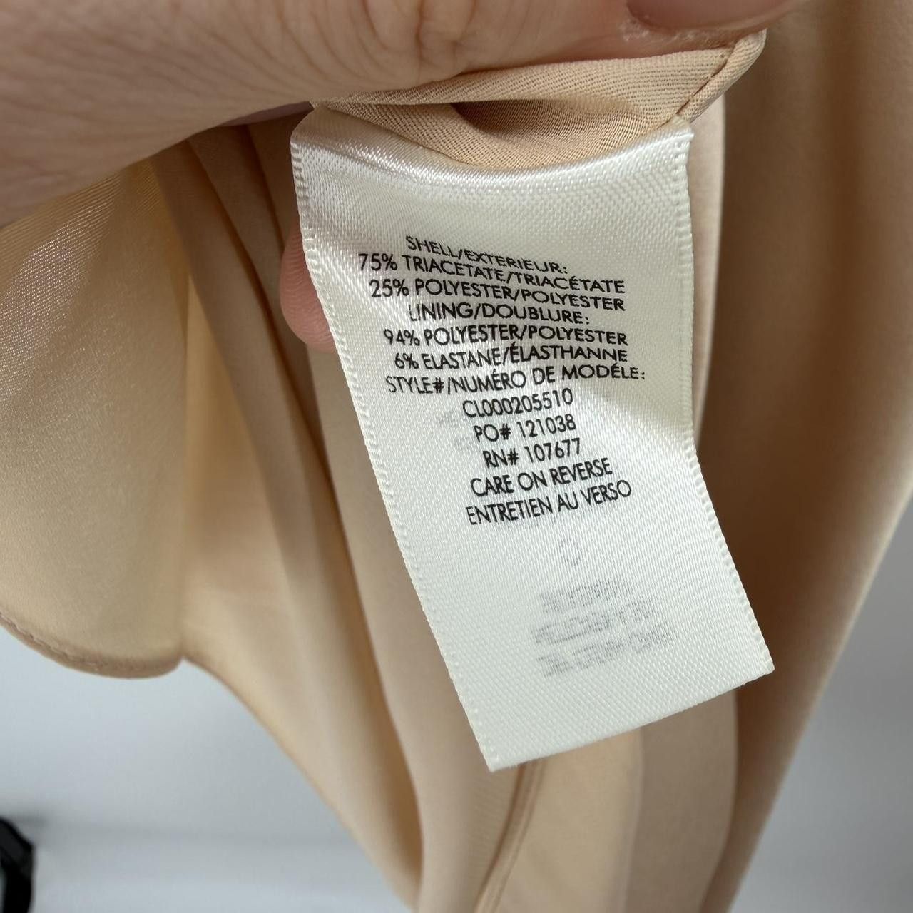 Alice + Olivia $295 Alice + Olivia Women's Pink Satin Cowl Neck Harmony Size XS / US 0-2 / IT 36-38 - 6 Thumbnail