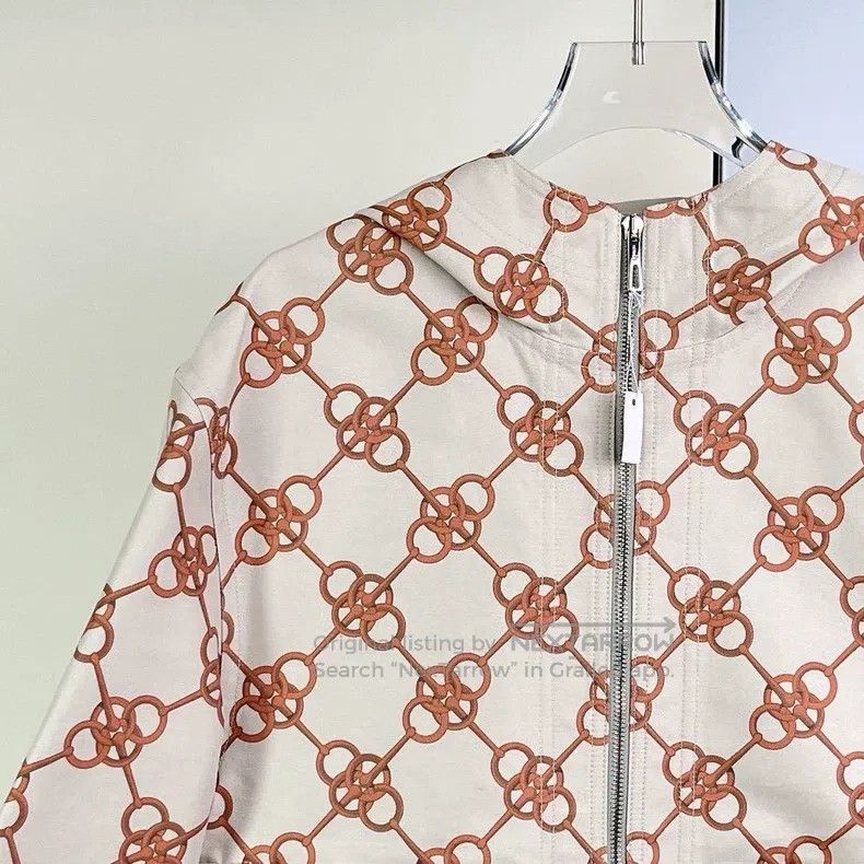 Hermes Hermes Chain Embellished Jacket Size XS / US 0-2 / IT 36-38 - 4 Thumbnail