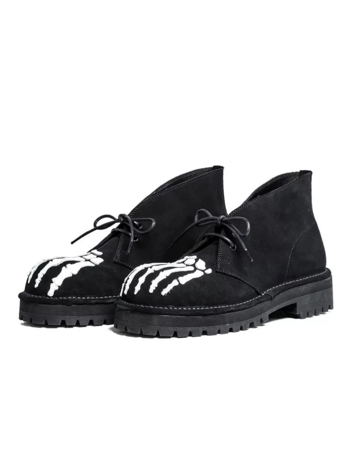 Takahiromiyashita The Soloist. black round toe skull boots size 9 Size US 9 / EU 42 - 1 Thumbnail