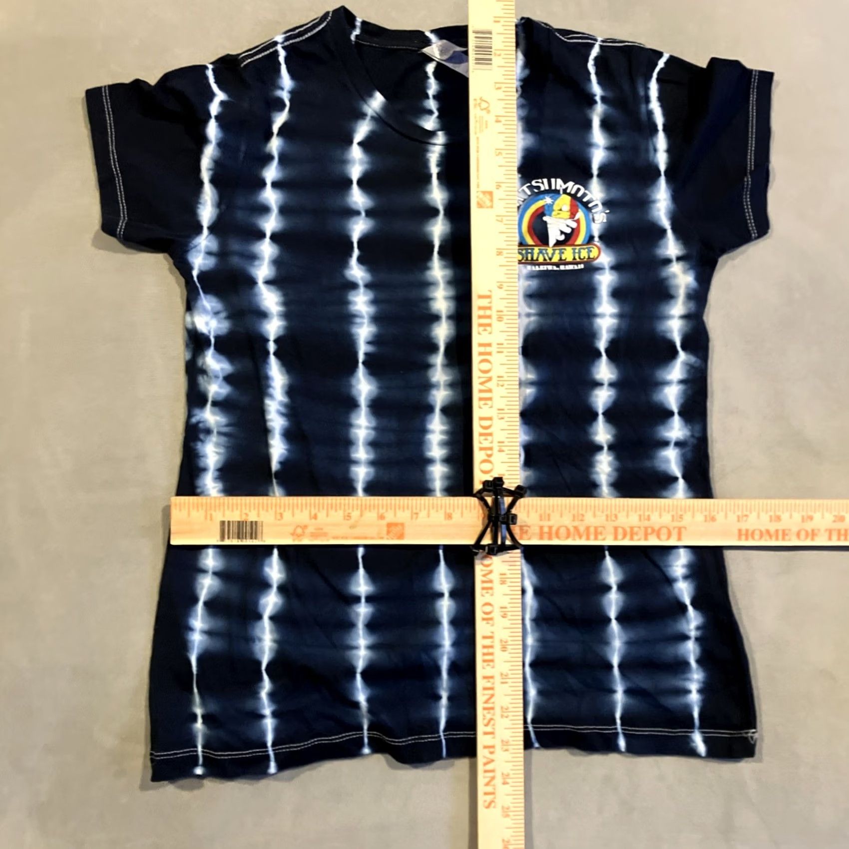Next Level Matsumoto's Shave Ice Navy Tie Dye Shirt Medium Women's T Awesome Size M / US 6-8 / IT 42-44 - 4 Thumbnail