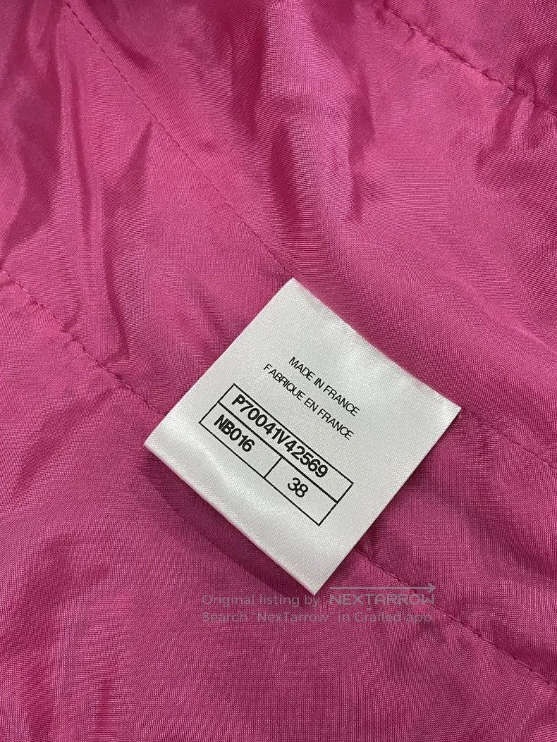 Chanel Chanel 21 early spring pink V-neck knitted jacket Size XS / US 0-2 / IT 36-38 - 6 Thumbnail