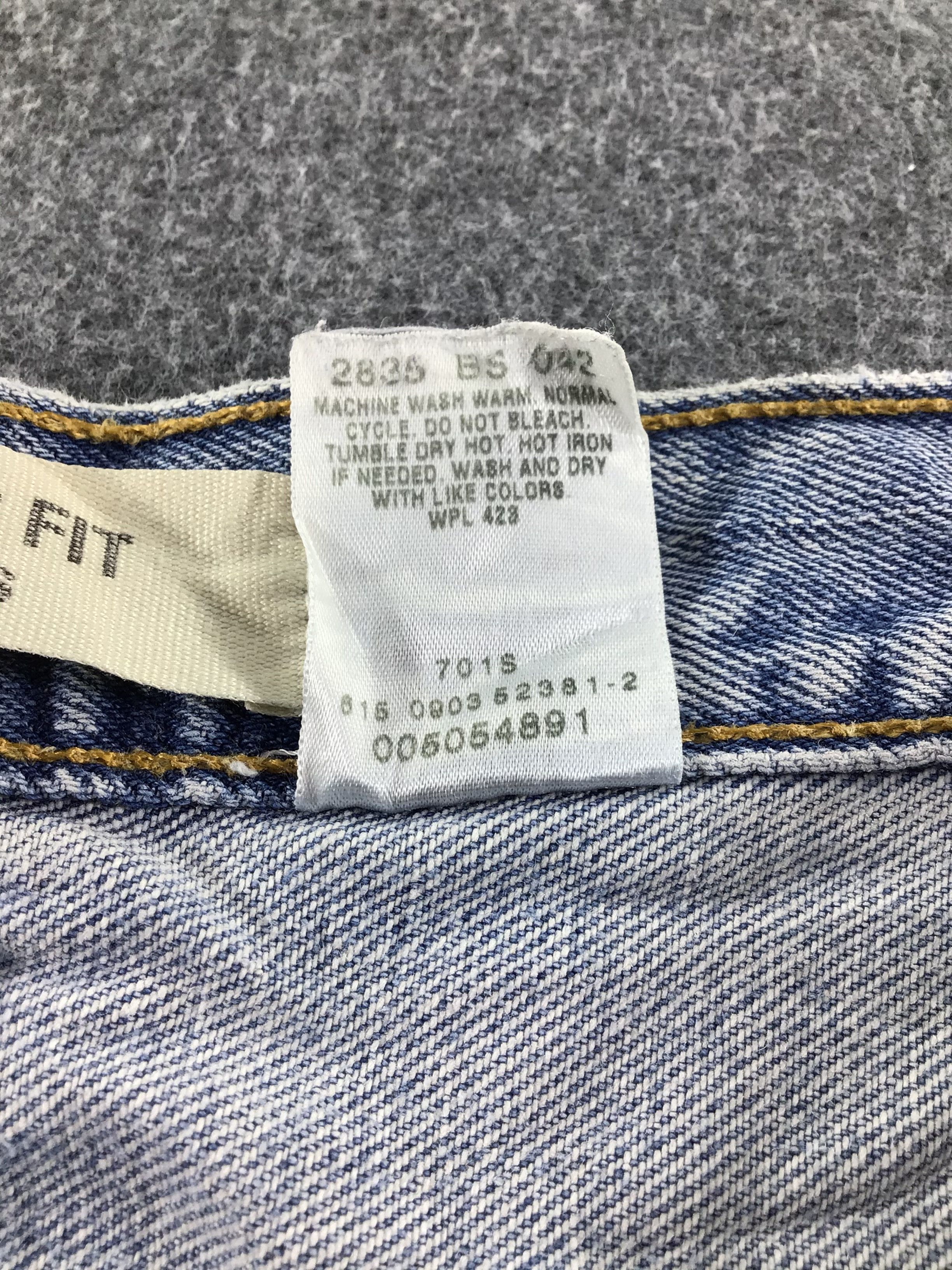Levi's Vintage Levis 505 Jeans Dirty Stone Wash -J501 Size US 35 - 9 Thumbnail