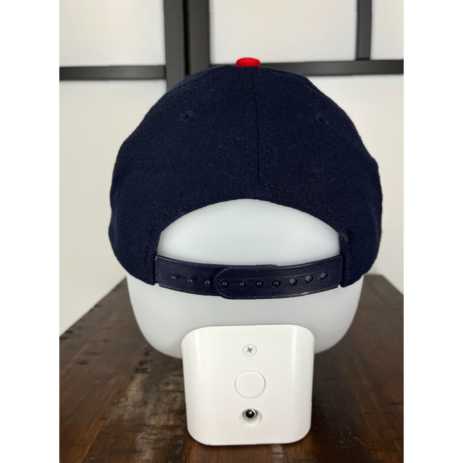 Vintage Lewis University Hat Cap Snap Back Adult One Size Red Blue Embroider Wool Blend Size ONE SIZE - 6 Thumbnail