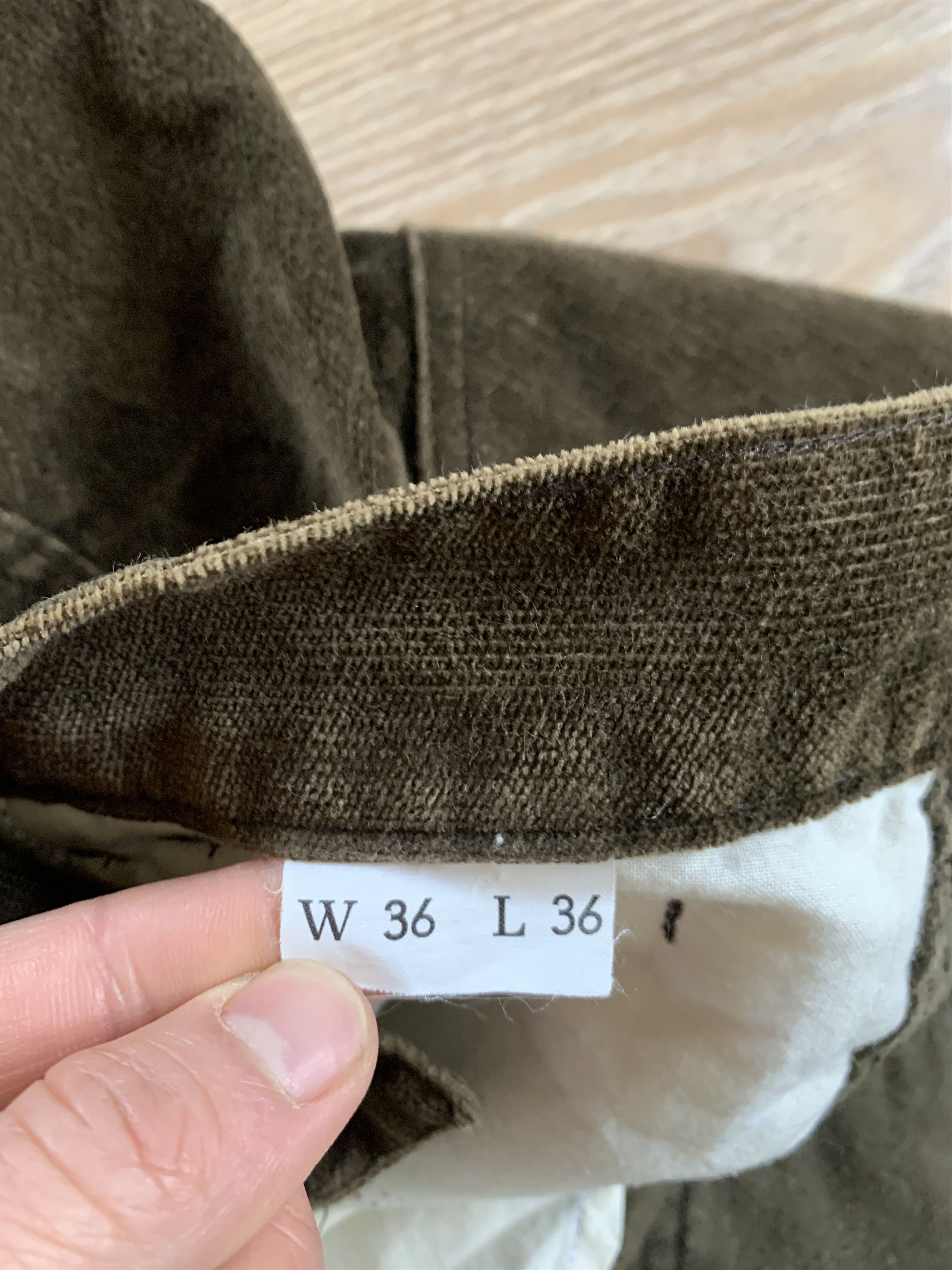 Vintage × Wrangler Wrangler Vintage Khaki Velvet Pants Size US 36 / EU 52 - 9 Thumbnail