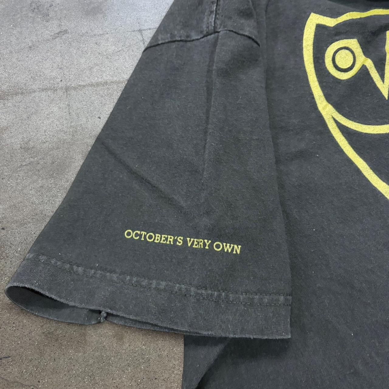 October's Very Own OVO Black and Gold Owl Drake Black shirt size medium Size US M / EU 48-50 / 2 - 3 Thumbnail