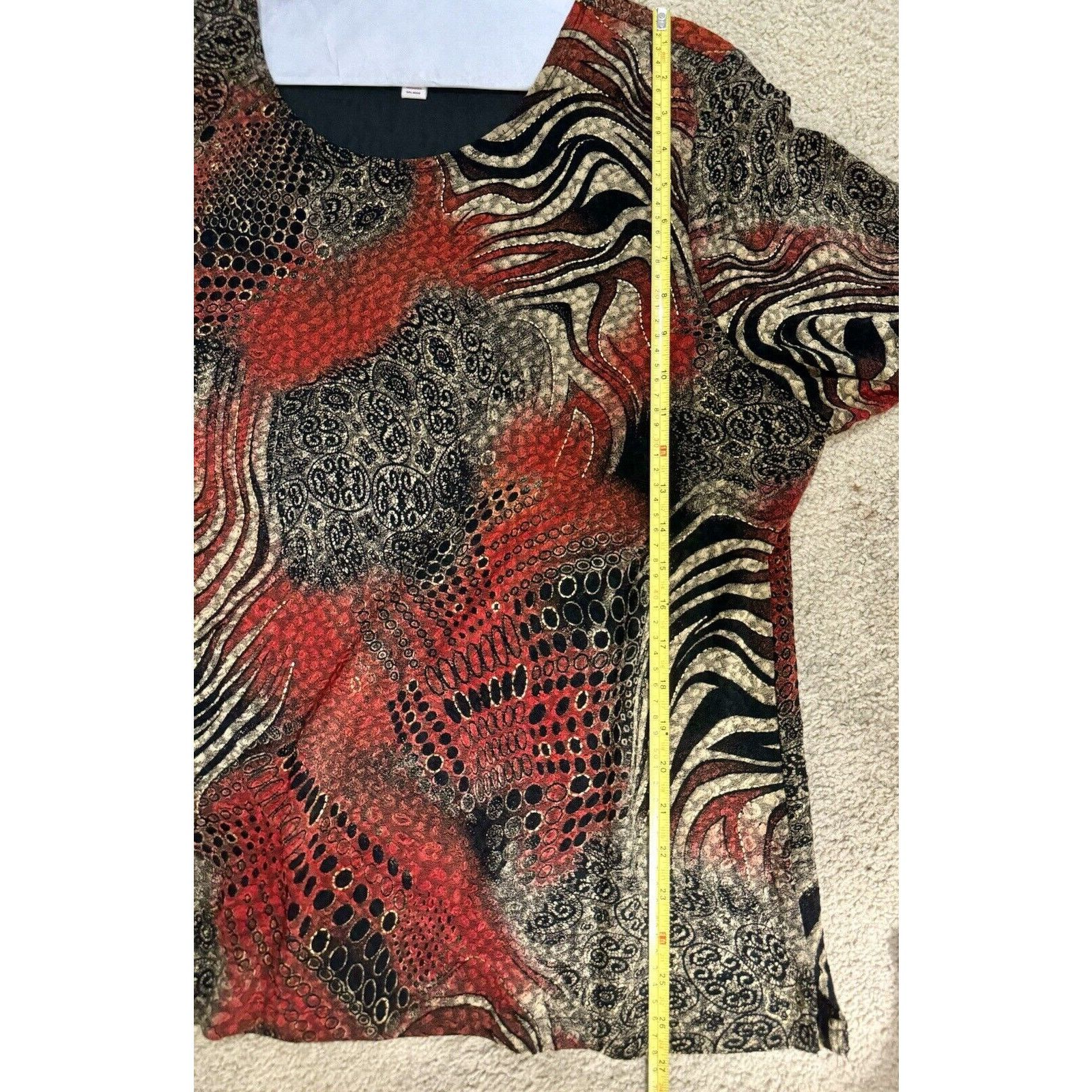Other JM Collection Women’s Plus Round Neck Blouse - Size 3X Size 3XL / US 20-22 - 7 Thumbnail
