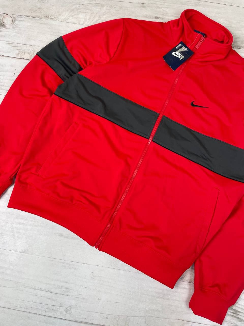 Nike Nike NSW Tracksuit Jacket and Pants Baggy 00s Swoosh Size US XL / EU 56 / 4 - 3 Thumbnail