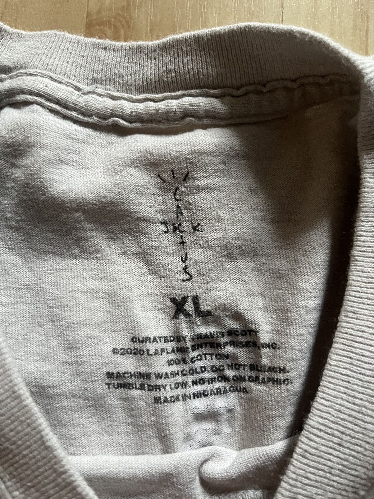 Travis Scott Travis Scott x PlayStation collab tee Size US XL / EU 56 / 4 - 6 Thumbnail