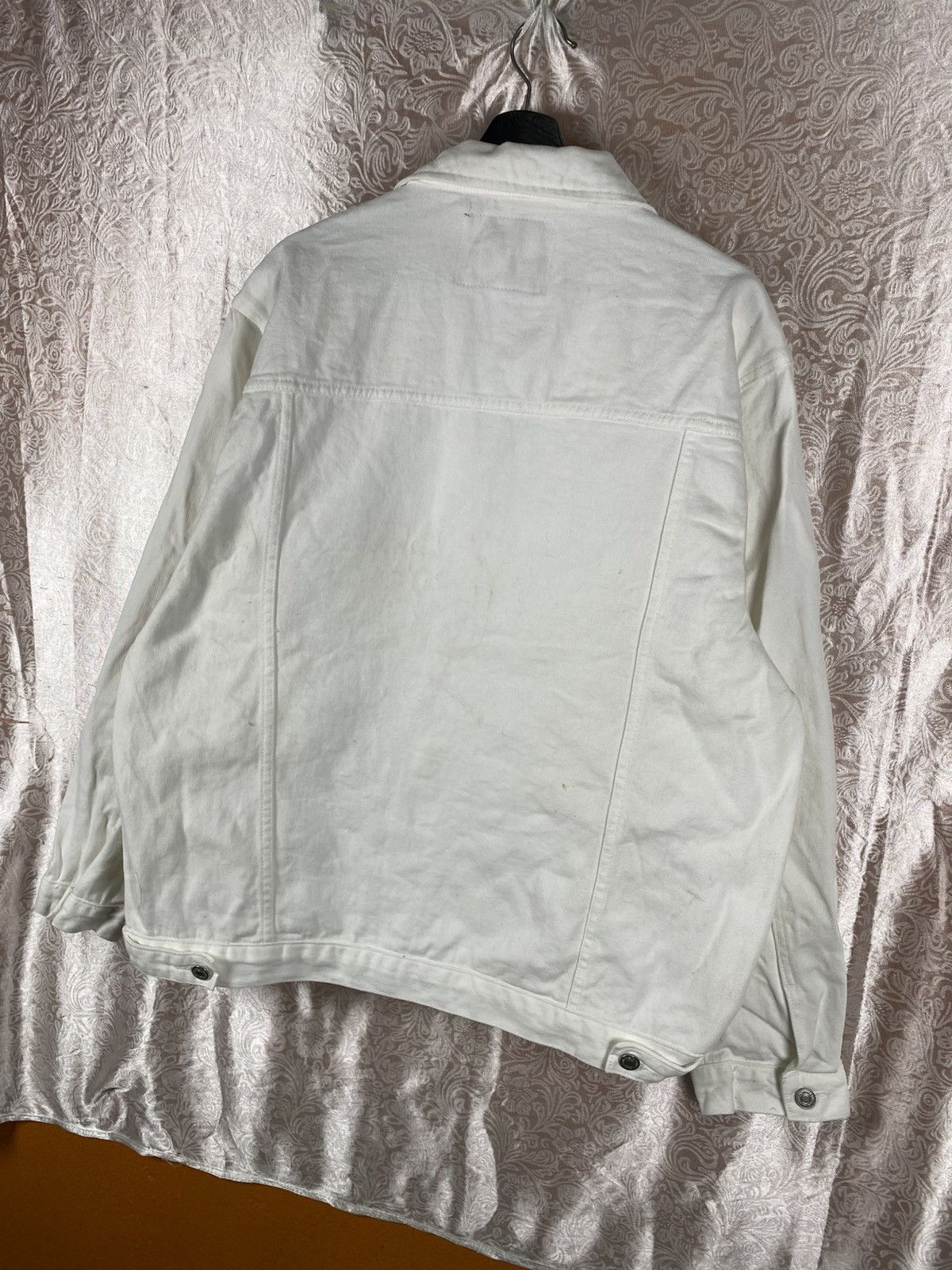 Vintage Designed Brothers N2 White Denim Jacket Vintage Workwear Size US XL / EU 56 / 4 - 10 Thumbnail