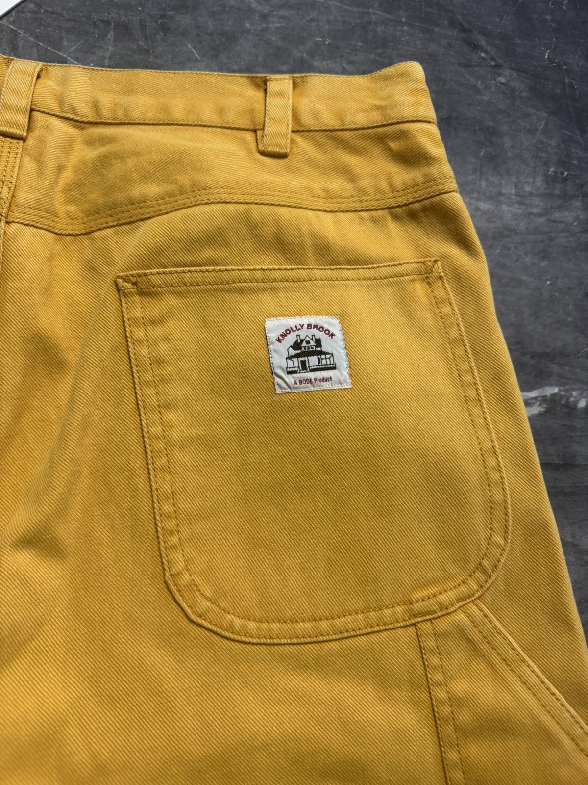 Bode Bode KnollyBrook Trousers in Yellow Size 31 Size US 31 - 8 Thumbnail