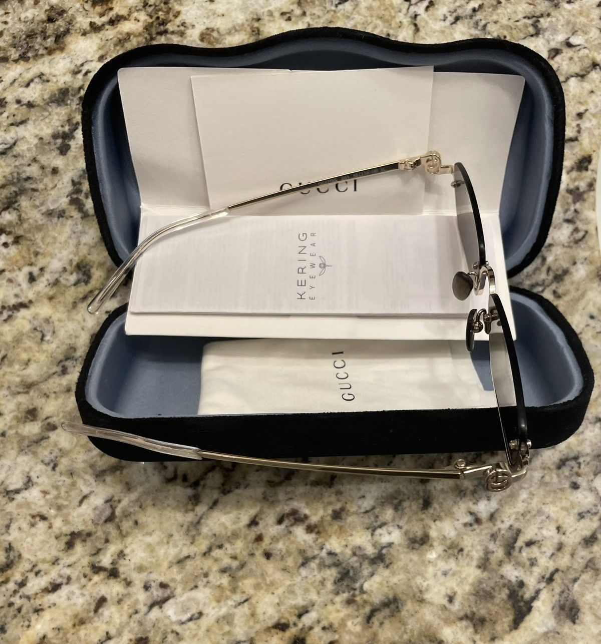 Gucci GUCCI RECTANGULAR-FRAME SUNGLASSES 1278s Size ONE SIZE - 4 Thumbnail