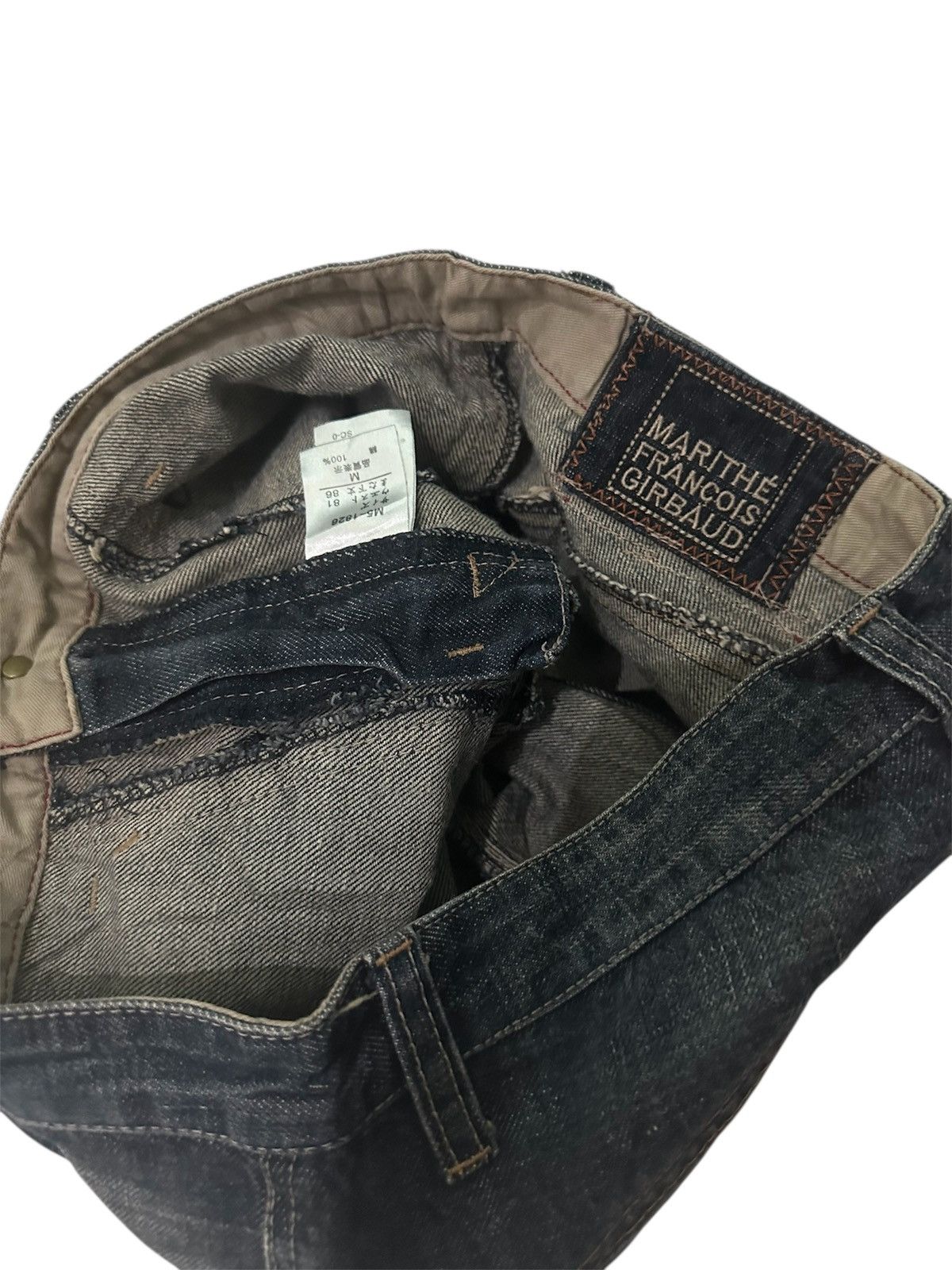 Marithe + Francois Girbaud Marthine francois girbaud jeans faded Size US 32 / EU 48 - 6 Thumbnail