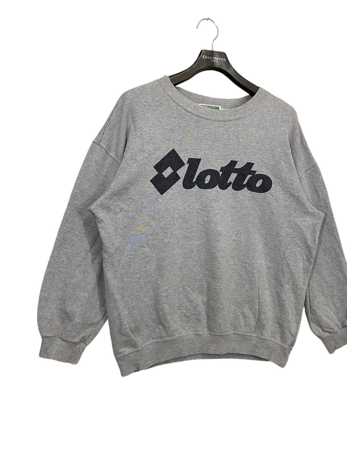 Lotto Sport Vintage 90s lotto sweatshirt crewneck spellout Size US XL / EU 56 / 4 - 4 Thumbnail