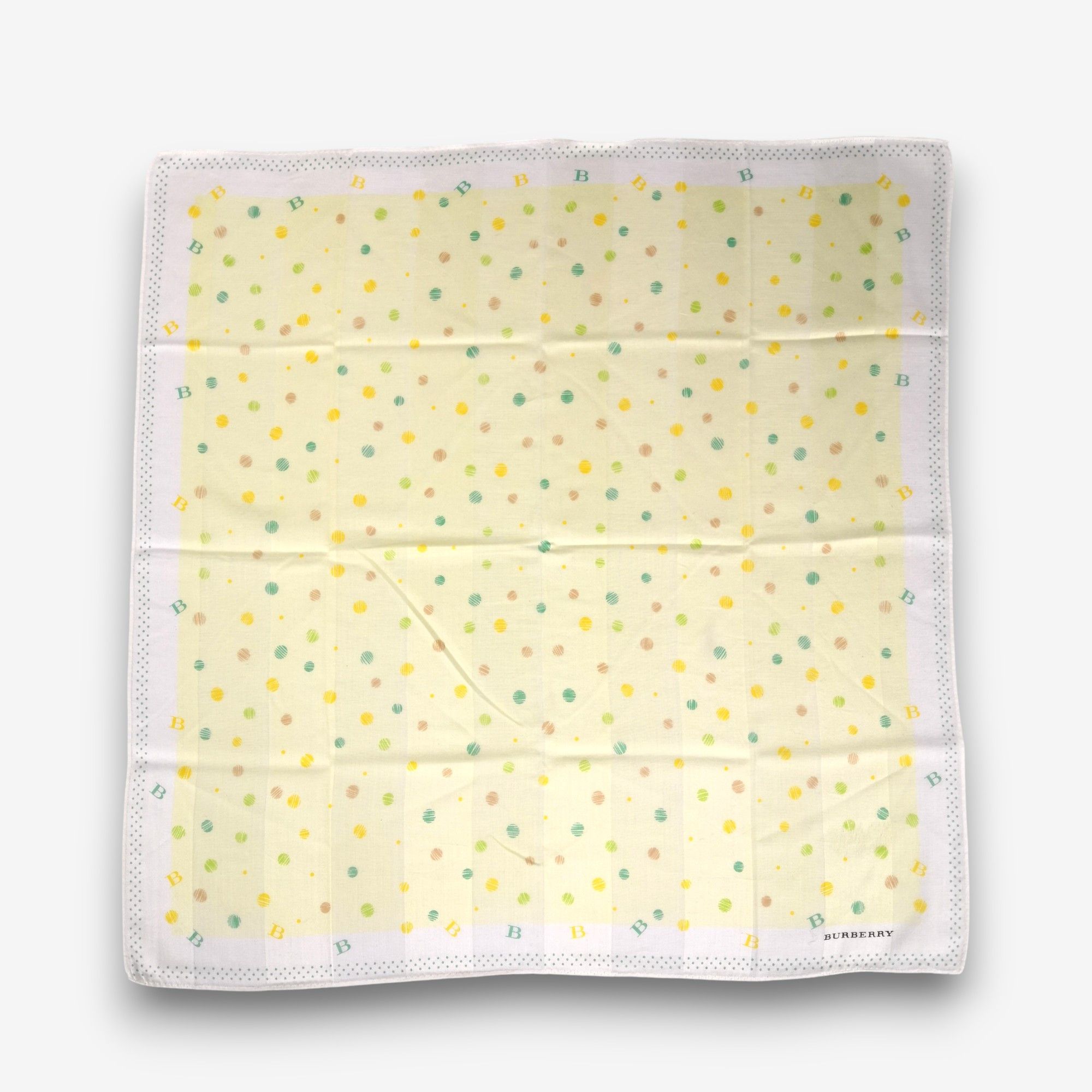 Burberry Vintage Burberry Handkerchief Pocket Square Bandana Size ONE SIZE - 2 Thumbnail