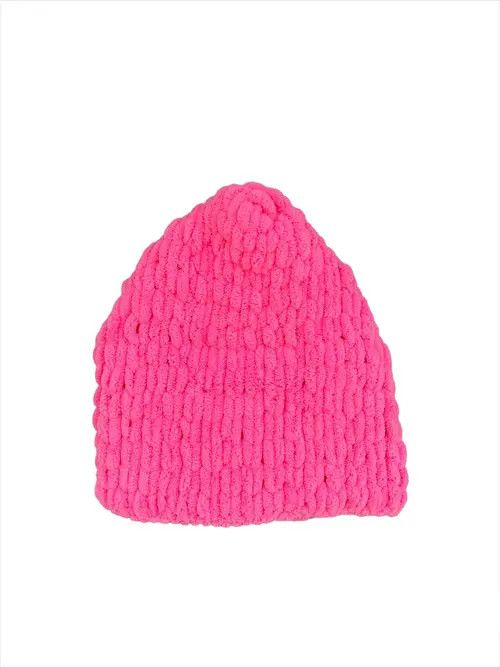Handmade × Japanese Brand Handmade Knitted Balaclava Ski Mask Bunny Teddy Bear Style Size ONE SIZE - 3 Thumbnail