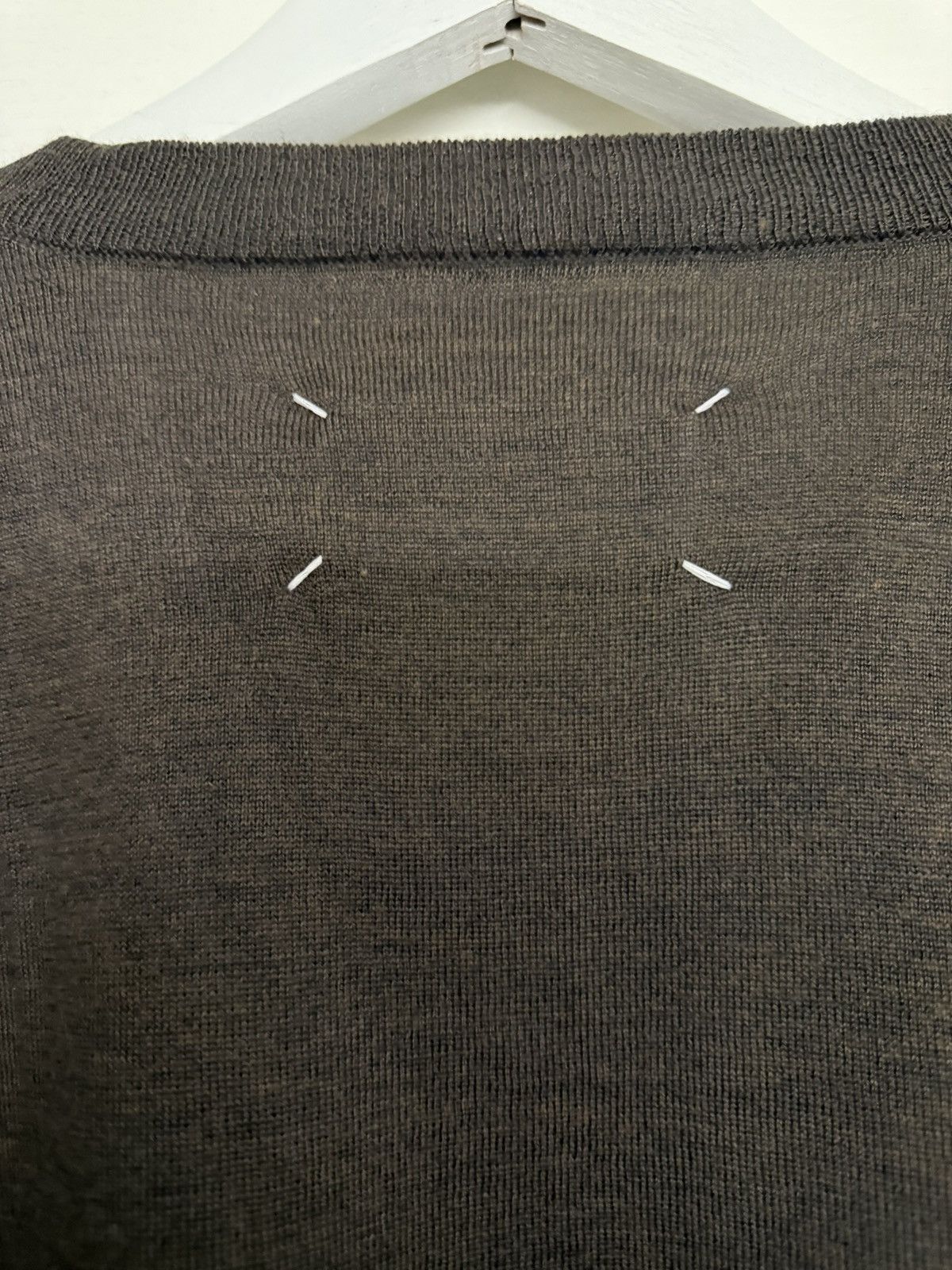 Maison Margiela Maison Margiela Wool Sweater Size US L / EU 52-54 / 3 - 3 Thumbnail