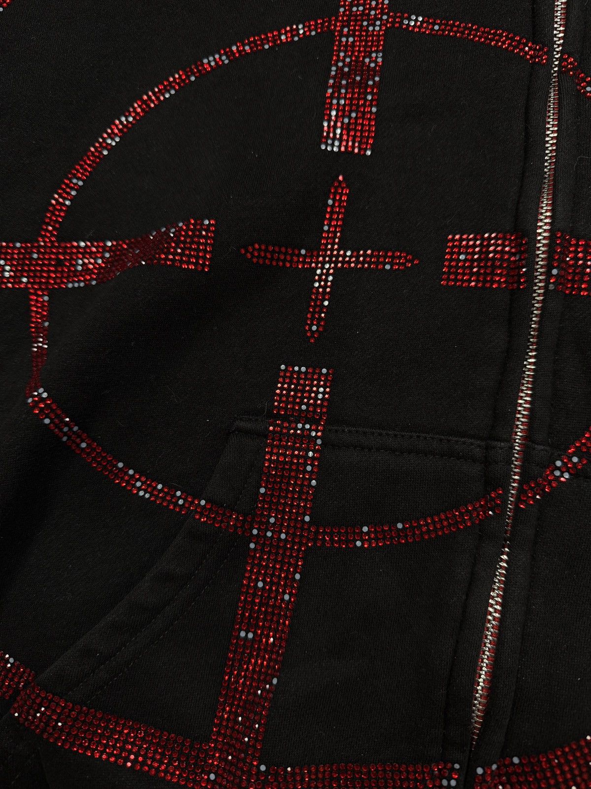 Named Collective Named Collective Mission Zip Hoodie Black/Red Target Size US XS / EU 42 / 0 - 15 Thumbnail