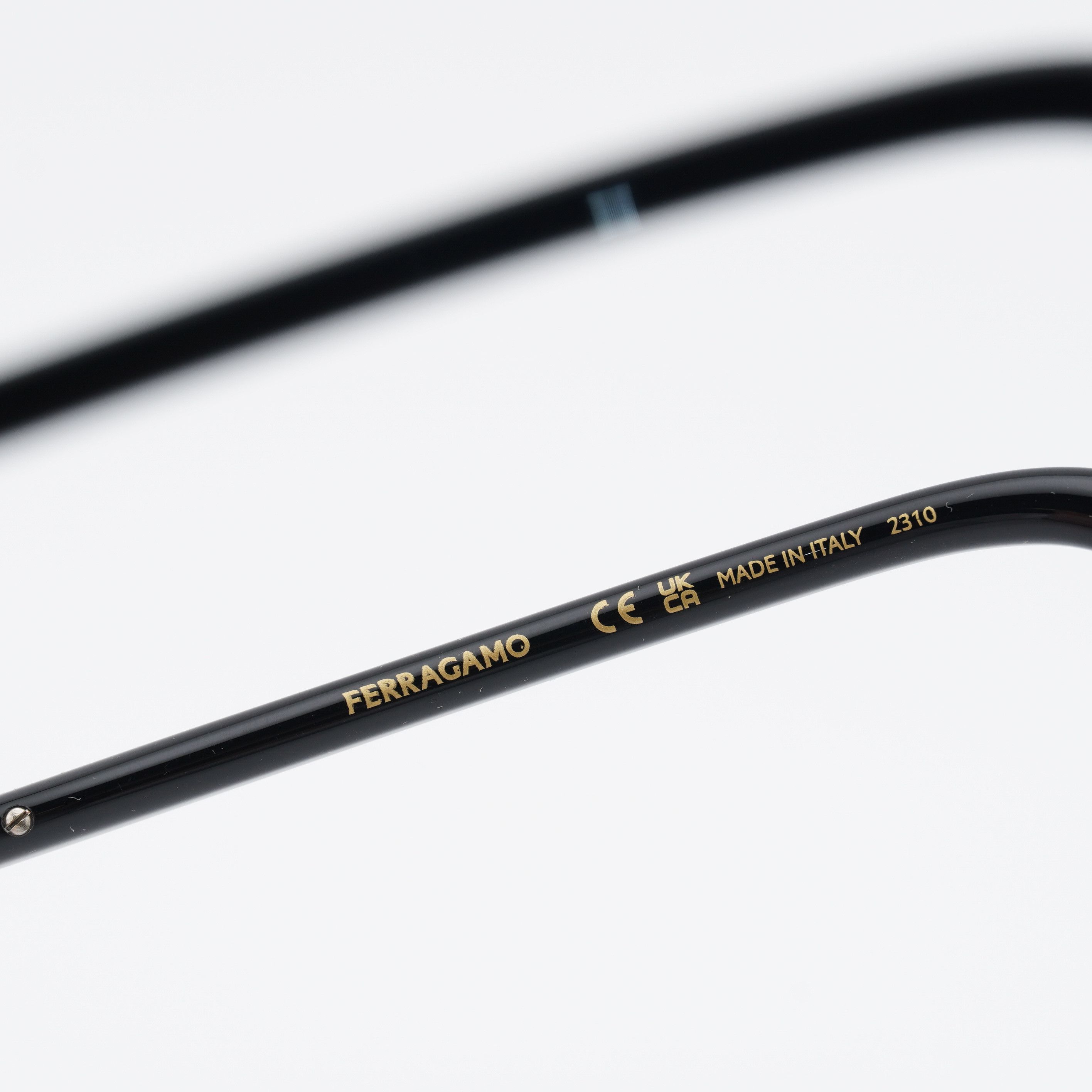 Salvatore Ferragamo Salvatore Ferragamo SF2227 710 Eyeglasses Gold/Black 56mm Size ONE SIZE - 4 Thumbnail