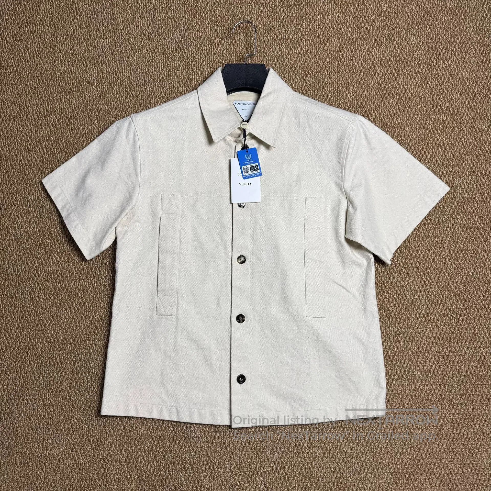 Bottega Veneta Bottega Veneta Men's Workwear Lumber Shirt. Size US M / EU 48-50 / 2 - 1 Thumbnail