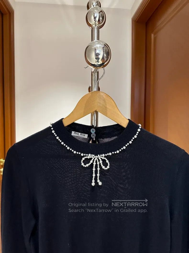 Miu Miu Miu Miu 40 knitwear Size M / US 6-8 / IT 42-44 - 2 Thumbnail