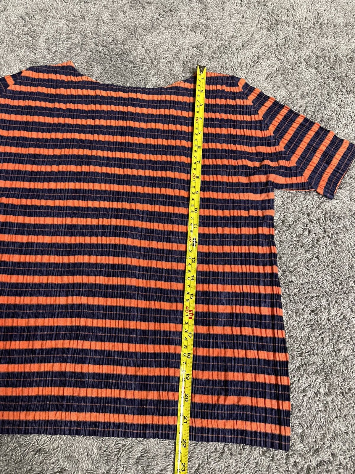 Pleats Please Issey Miyake Pleats Please Issey Miyake Stripe Shirt Size M / US 6-8 / IT 42-44 - 10 Thumbnail