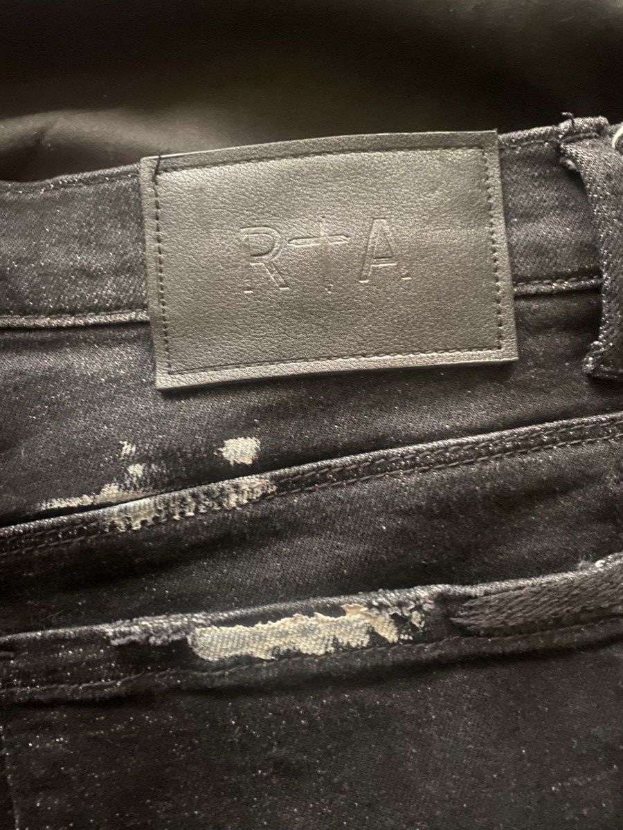 Rta RTA Distressed Charcoal Paint Jeans Size US 32 / EU 48 - 8 Thumbnail