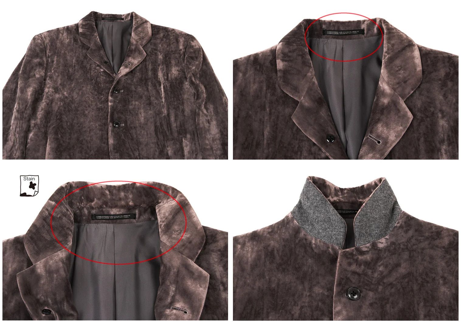 Yohji Yamamoto Yohji Yamamoto Velvet Suit Set Mocha M/S Size US M / EU 48-50 / 2 - 3 Thumbnail