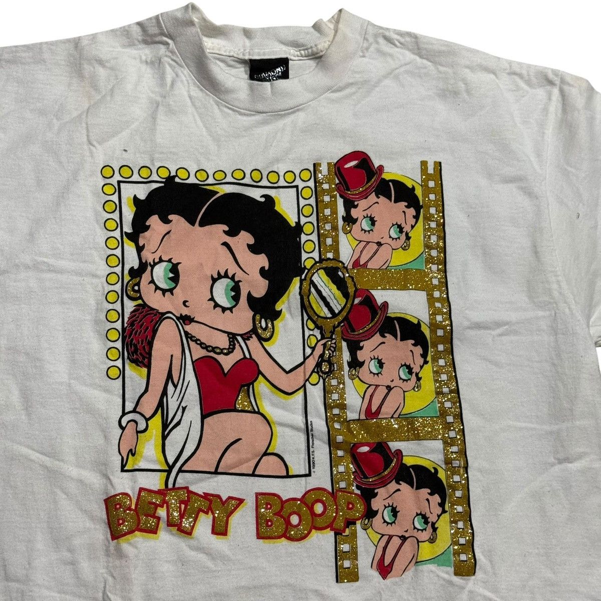 Vintage Betty Boop 1990 single stitch vintage Size US XL / EU 56 / 4 - 2 Thumbnail