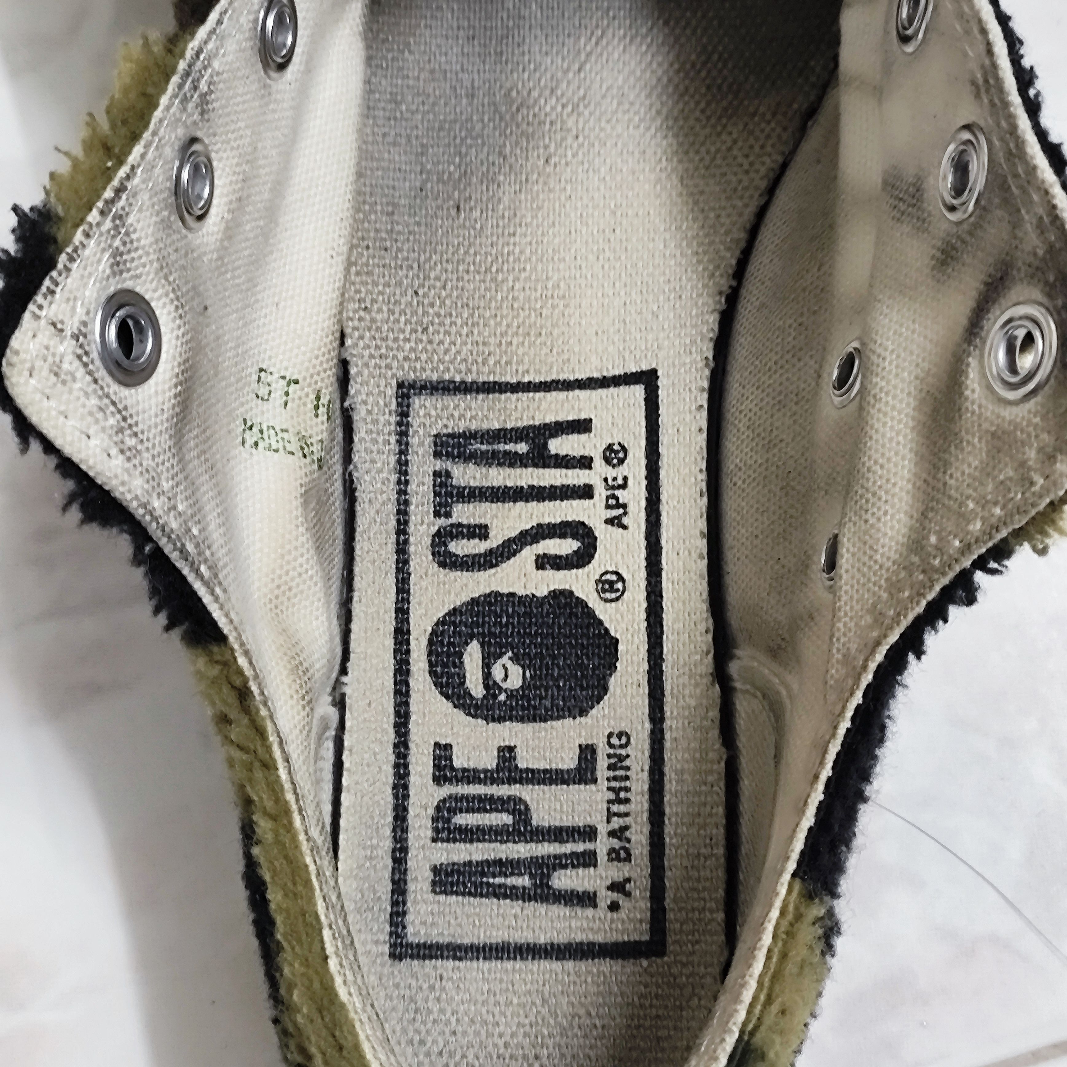 Bape Bape 1st camo yellow boa apesta low Size US 5.5 / IT 35.5 - 4 Thumbnail