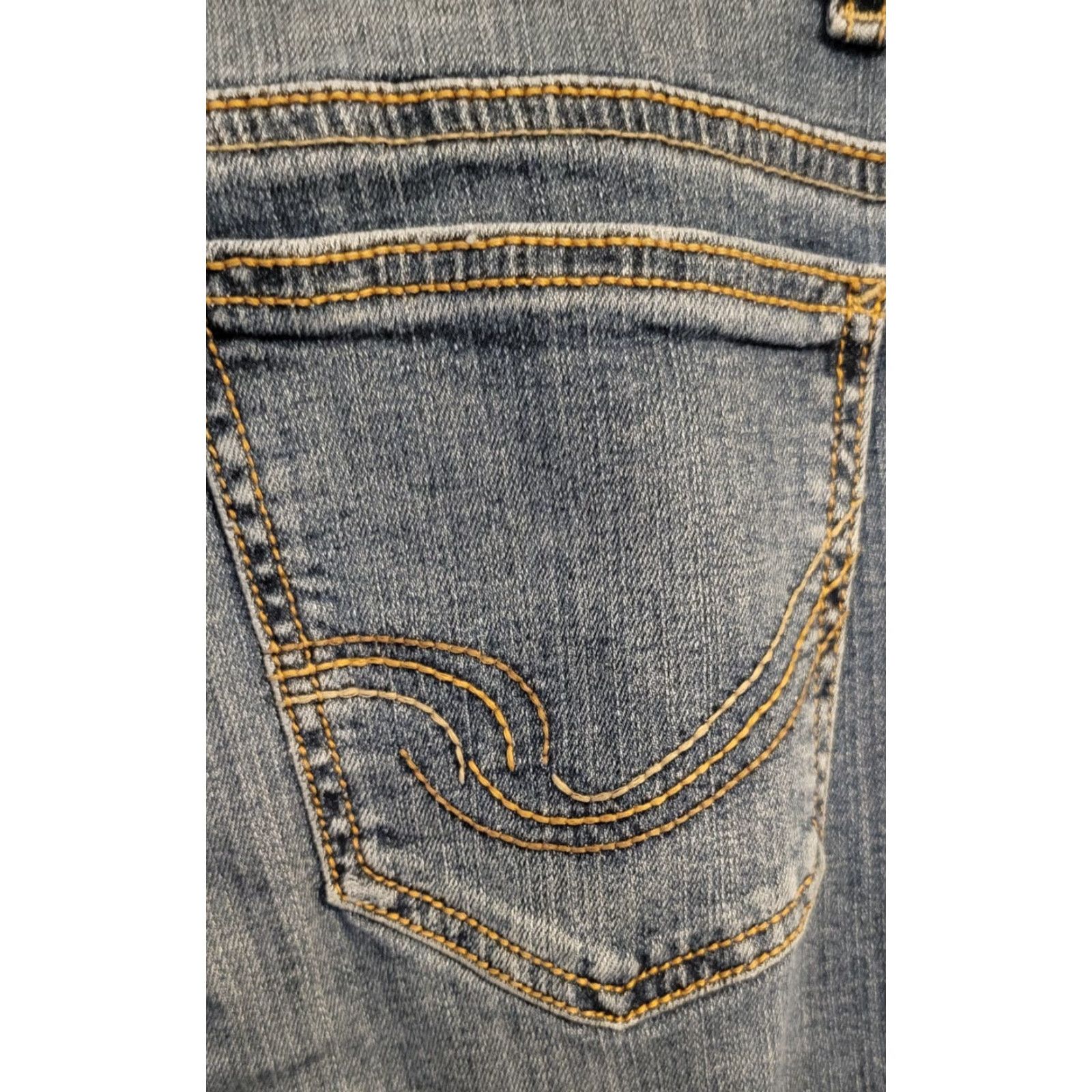 Tommy Hilfiger Tommy Hilfiger Jeans Women 16R Freedom Bootcut Mid Rise Medium Wash Whiskered Blue Denim Size 38" / US 16 / IT 52 - 3 Thumbnail