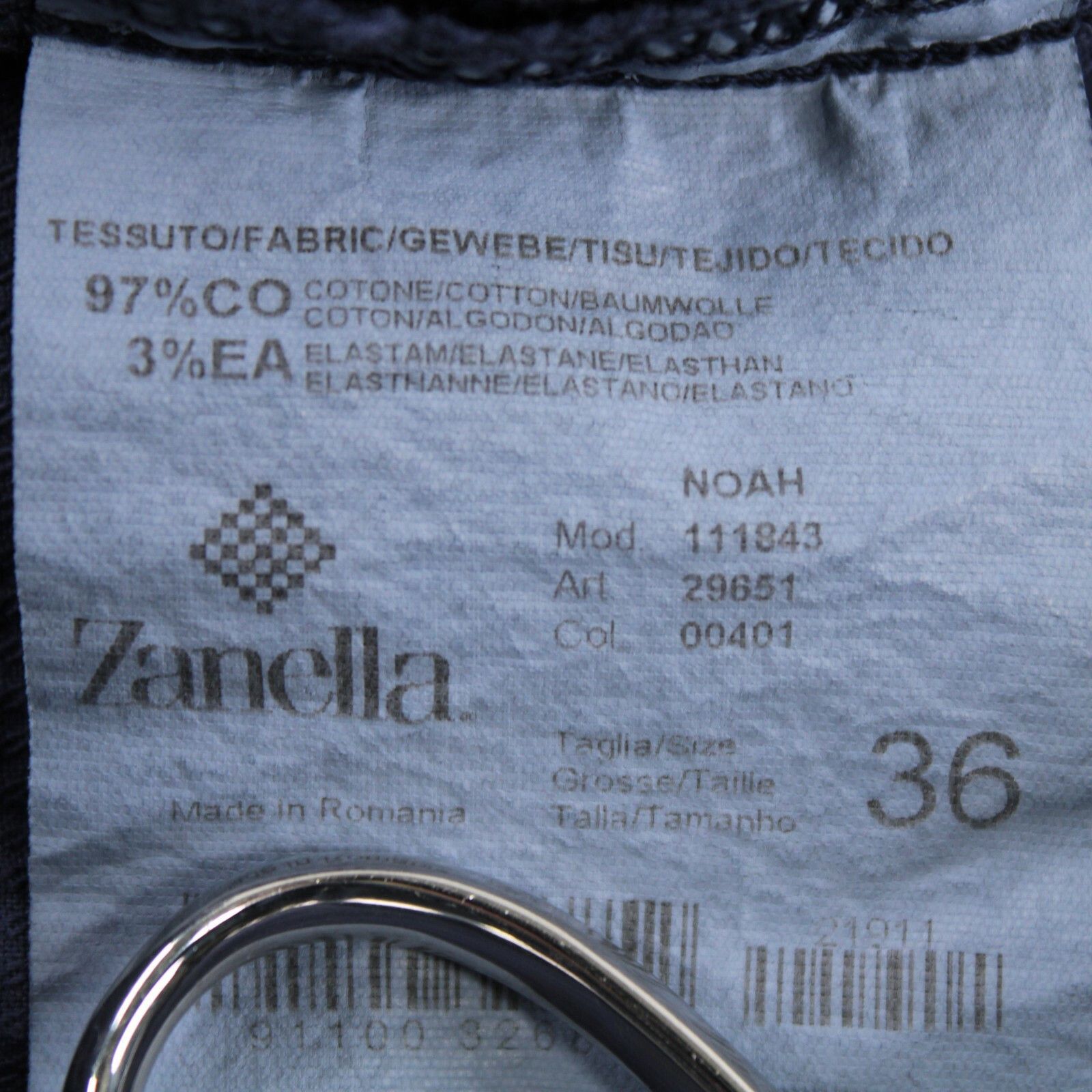 Zanella Zanella New without tags Chino Size 36 US In Blue Size US 36 / EU 52 - 8 Thumbnail