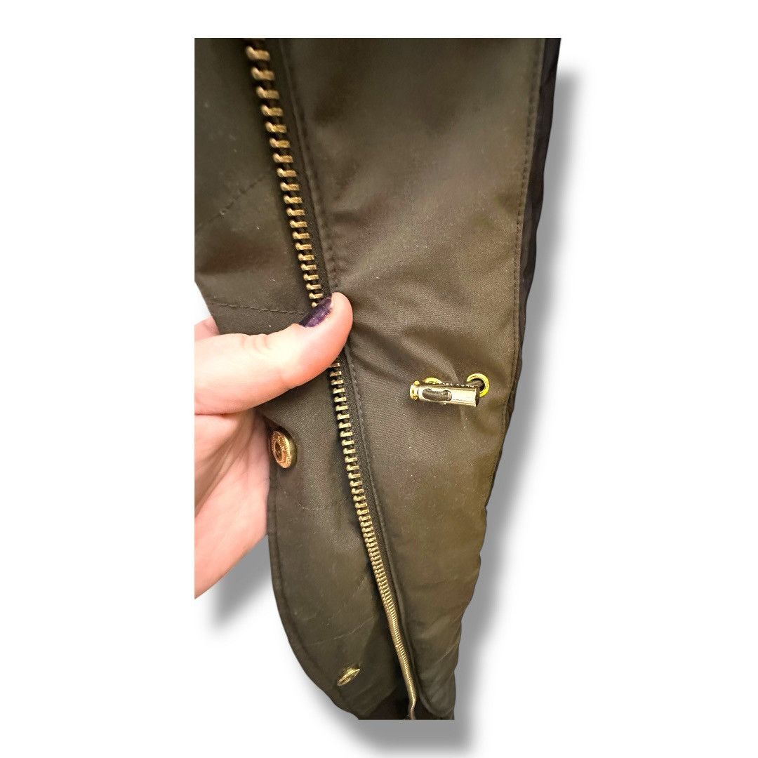Michael Kors Women’s L Micheal Kors Olive Faux Fur Down Filled Parka Size L / US 10 / IT 46 - 14 Thumbnail