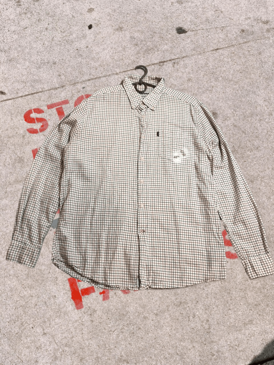 Barbour BARBOUR Shirt Tailored Fit Check Size US L / EU 52-54 / 3 - 1 Thumbnail