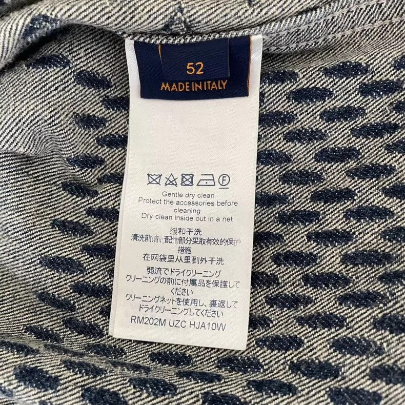 Louis Vuitton Louis Vuitton Blue Jean jacket 2501-Nextarrow Size US L / EU 52-54 / 3 - 4 Thumbnail