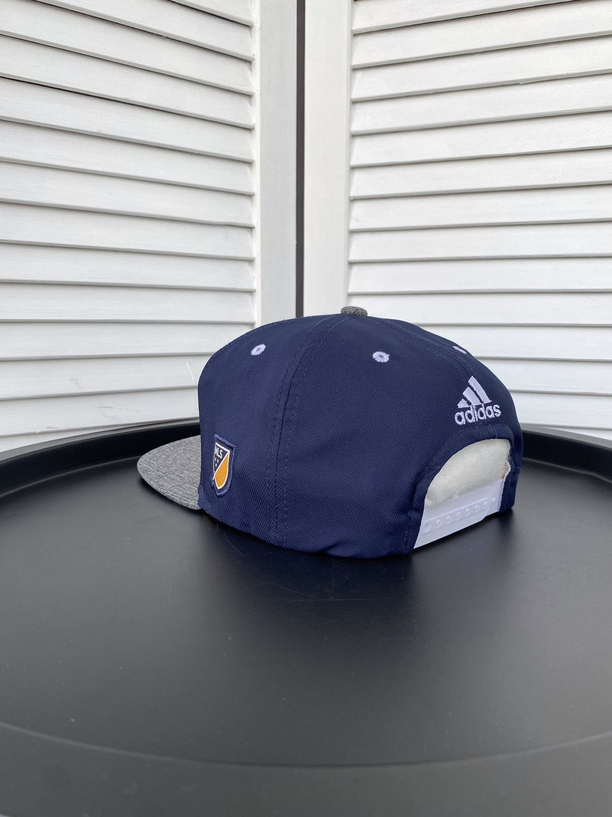 Adidas Adidas LA Galaxy MLS Fan Soccer Snapback Draft Hat Cap Size ONE SIZE - 6 Thumbnail
