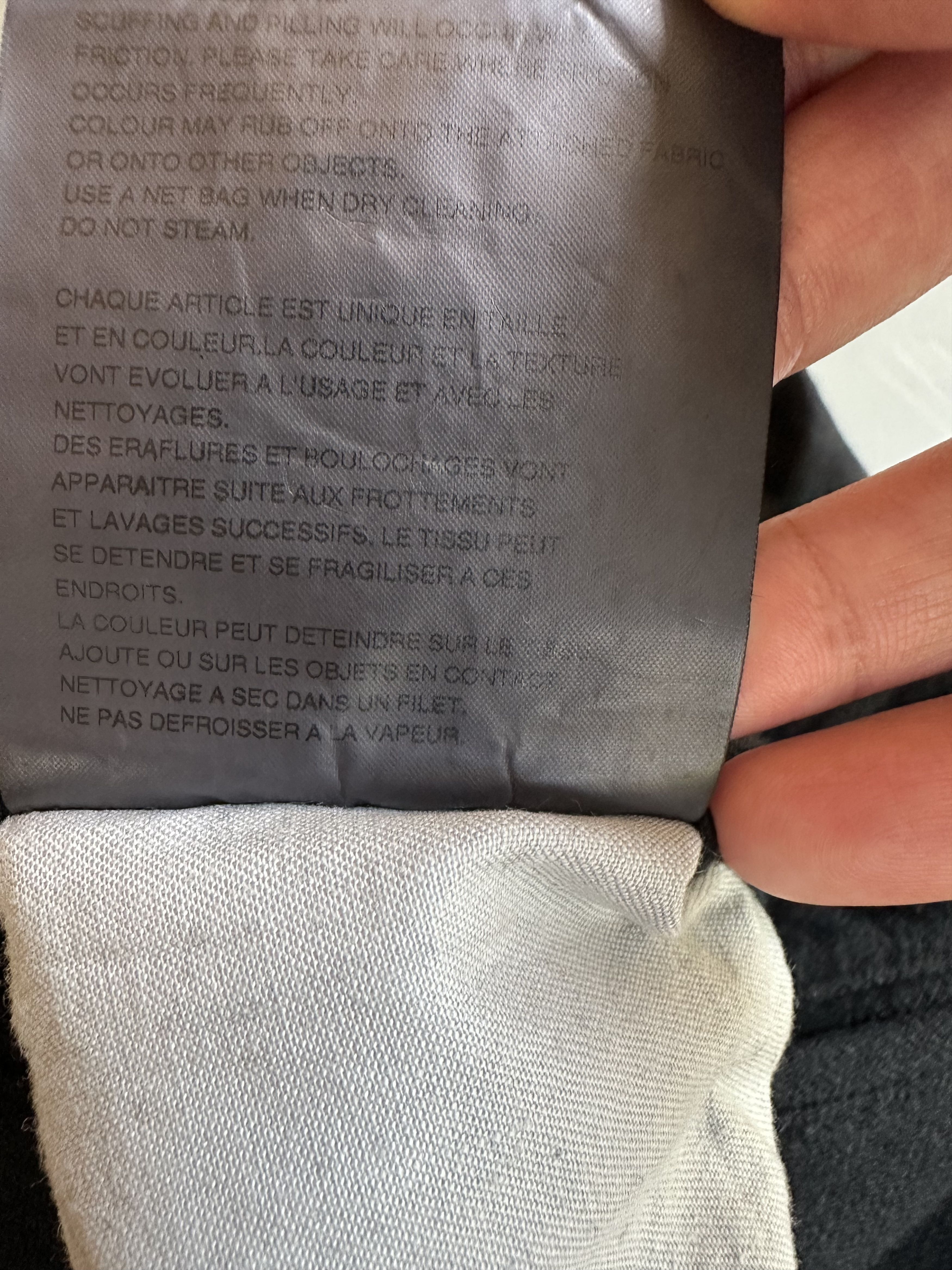 Comme des Garcons Homme Deux Comme Des Garcons Homme Duex Shrined Wool Trousers Size US 33 - 10 Thumbnail