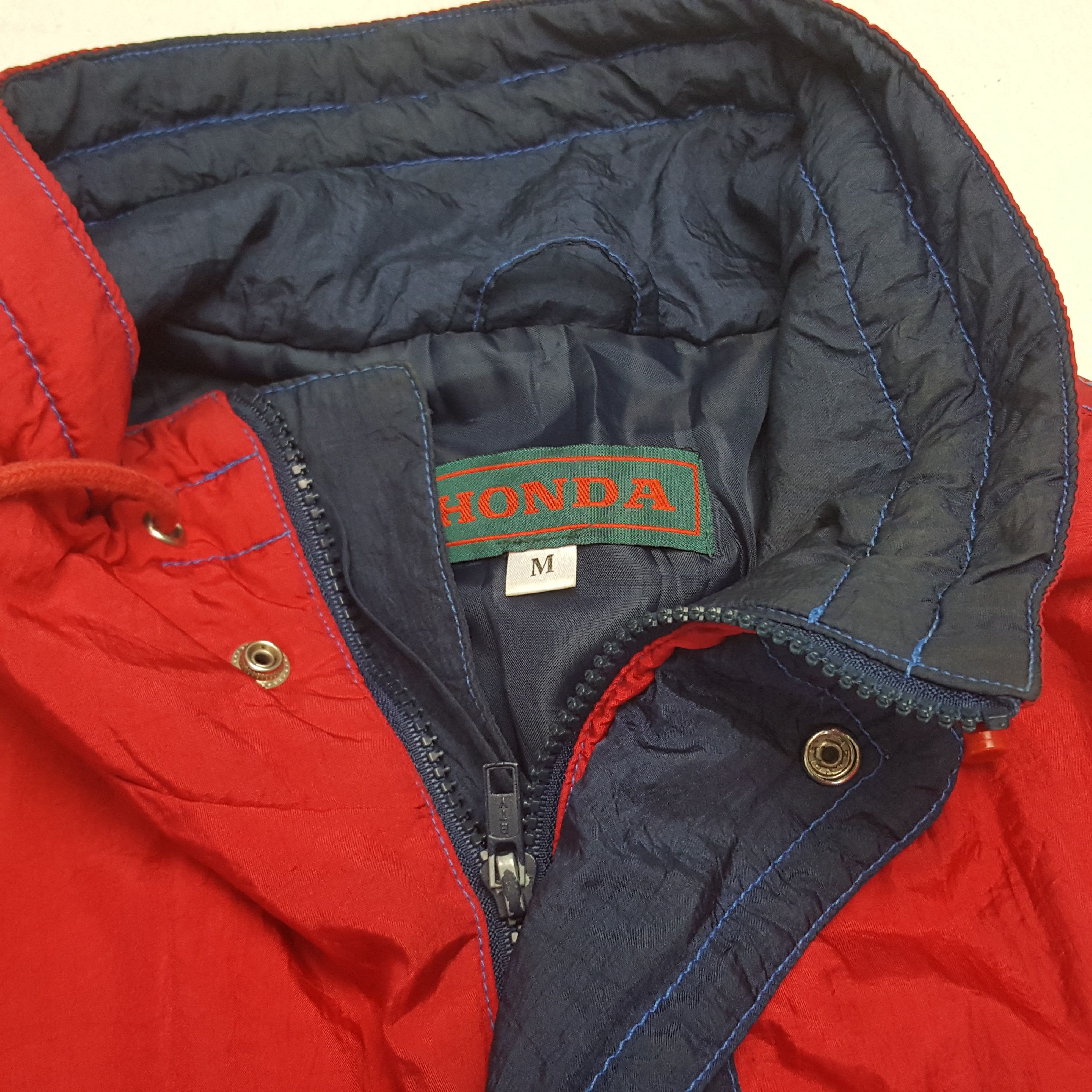 Honda × Japanese Brand × Vintage Vintage Honda CRV Custom Art Mugen Honda Windbreaker Jacket Size US M / EU 48-50 / 2 - 6 Thumbnail