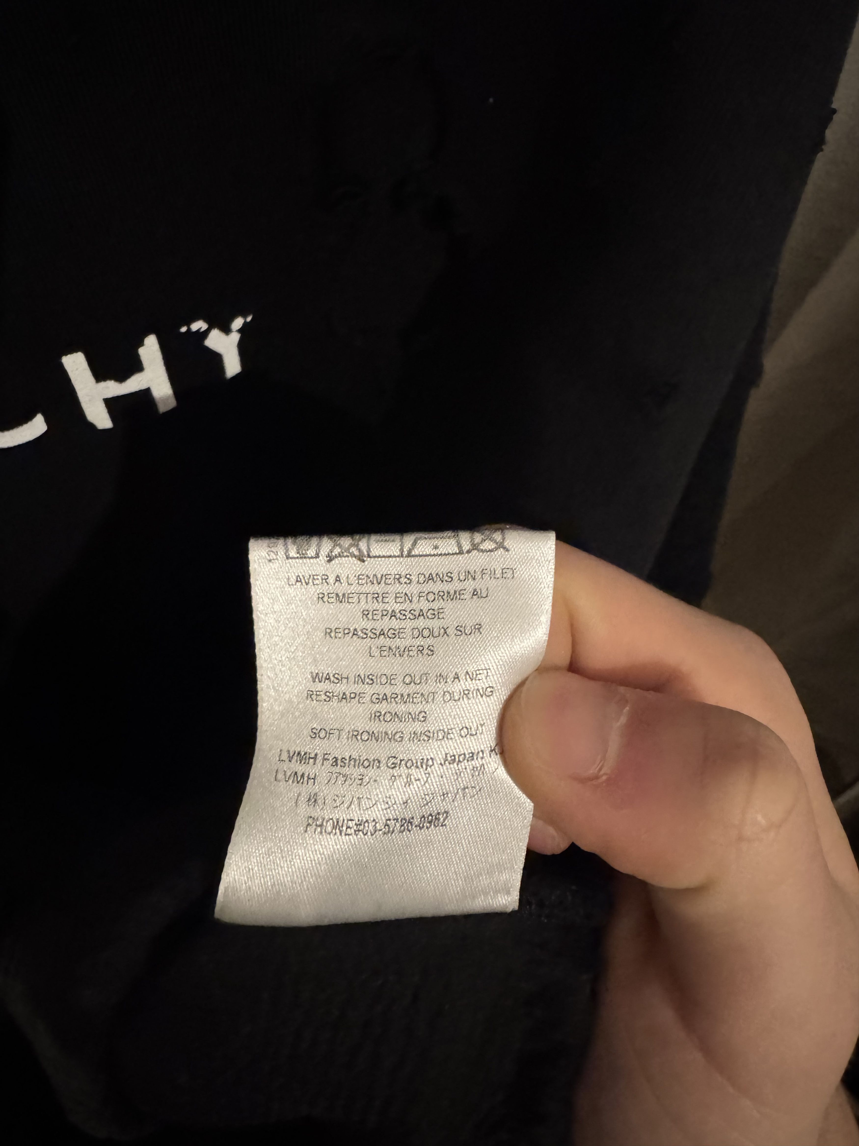 Givenchy Givenchy holes hoodie Size US XXL / EU 58 / 5 - 7 Thumbnail