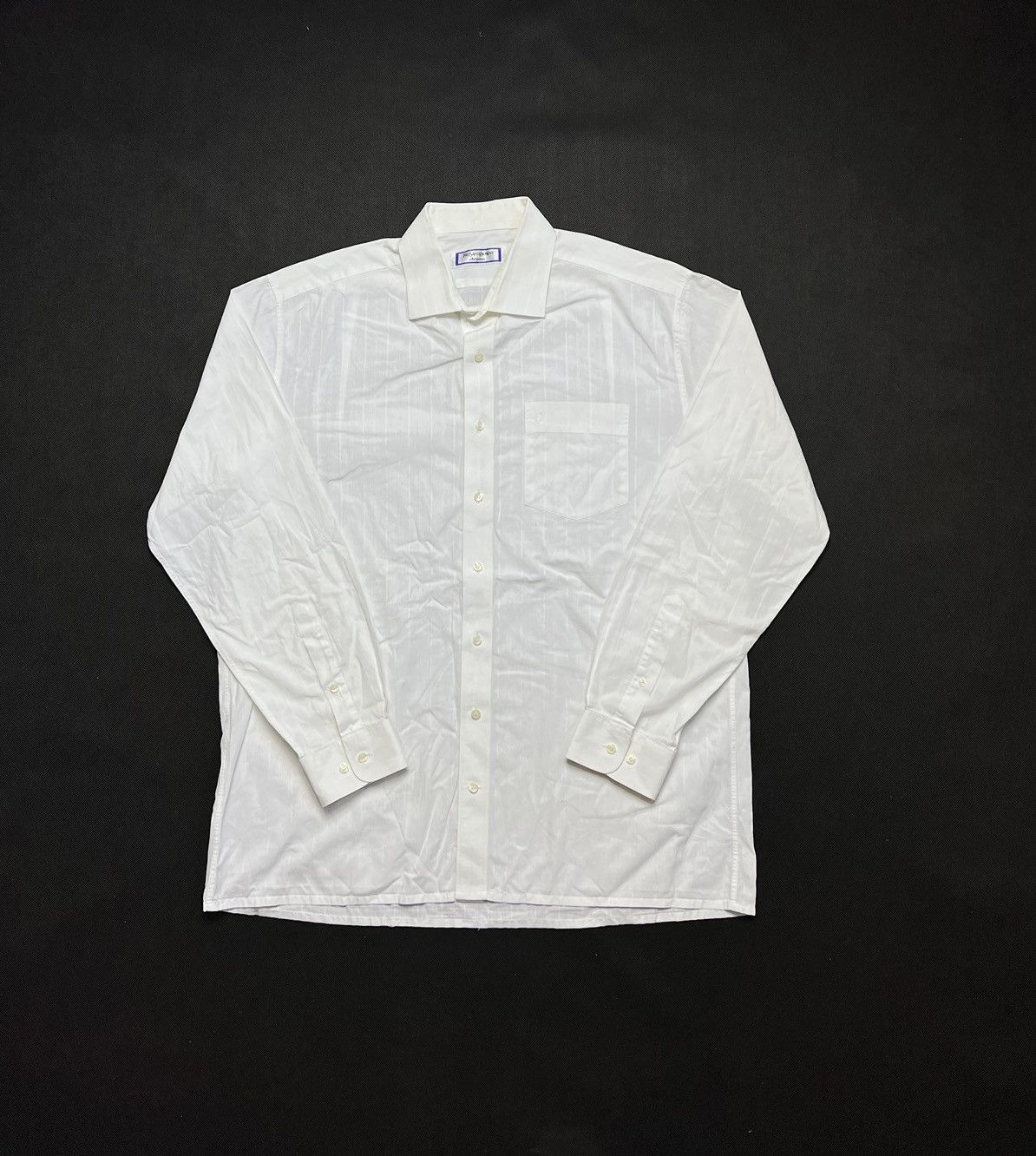 Vintage × Yves Saint Laurent Koszula Yves Saint Laurent biała vintage 90’s small logo Size US XL / EU 56 / 4 - 1 Thumbnail