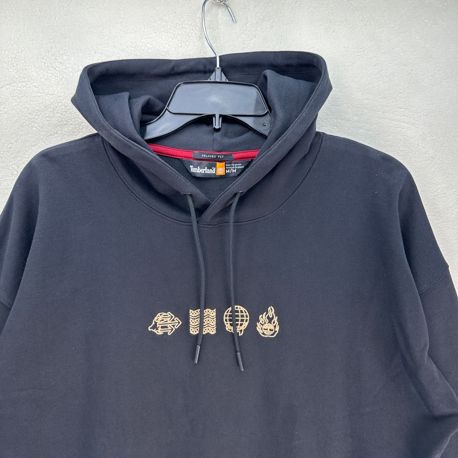 Timberland TIMBERLAND X YEAR OF THE DRAGON MEN'S MEDIUM BLACK HOODIE Size US M / EU 48-50 / 2 - 7 Thumbnail
