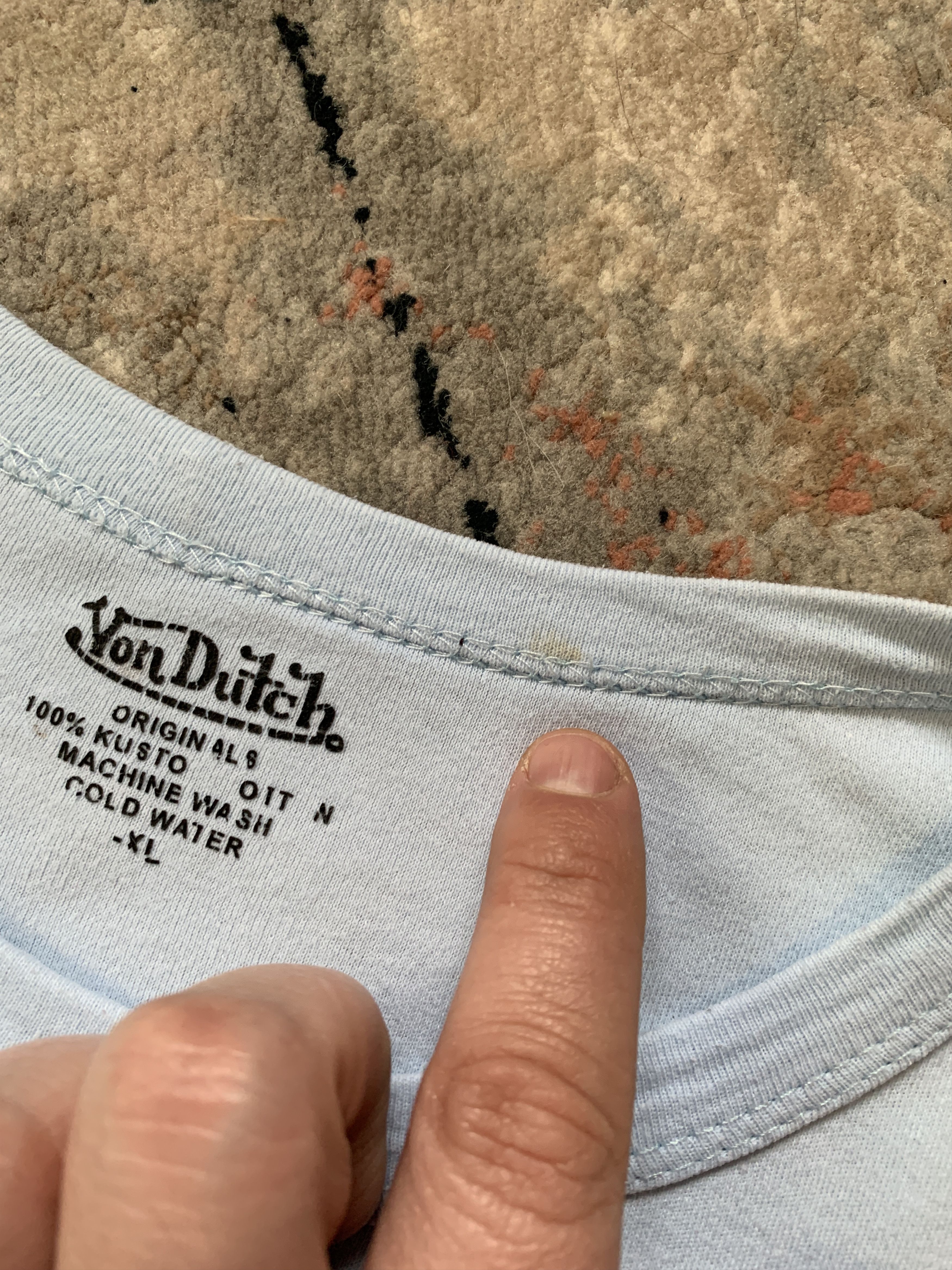 Vintage × Von Dutch Von Dutch Vintage Tee Size US XL / EU 56 / 4 - 5 Thumbnail