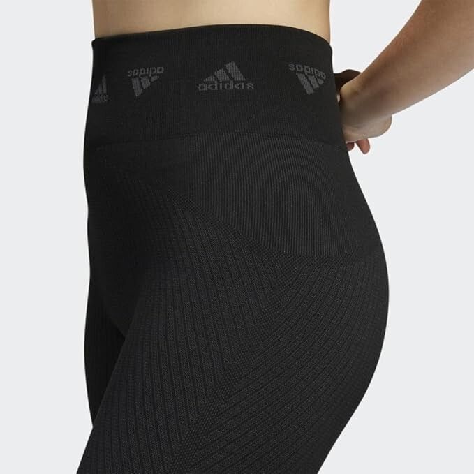 Adidas Adidas HD1981 Training Aeroknit 7/8 Tights Black ( S ) Size 24" / US 00 / IT 34 - 2 Thumbnail