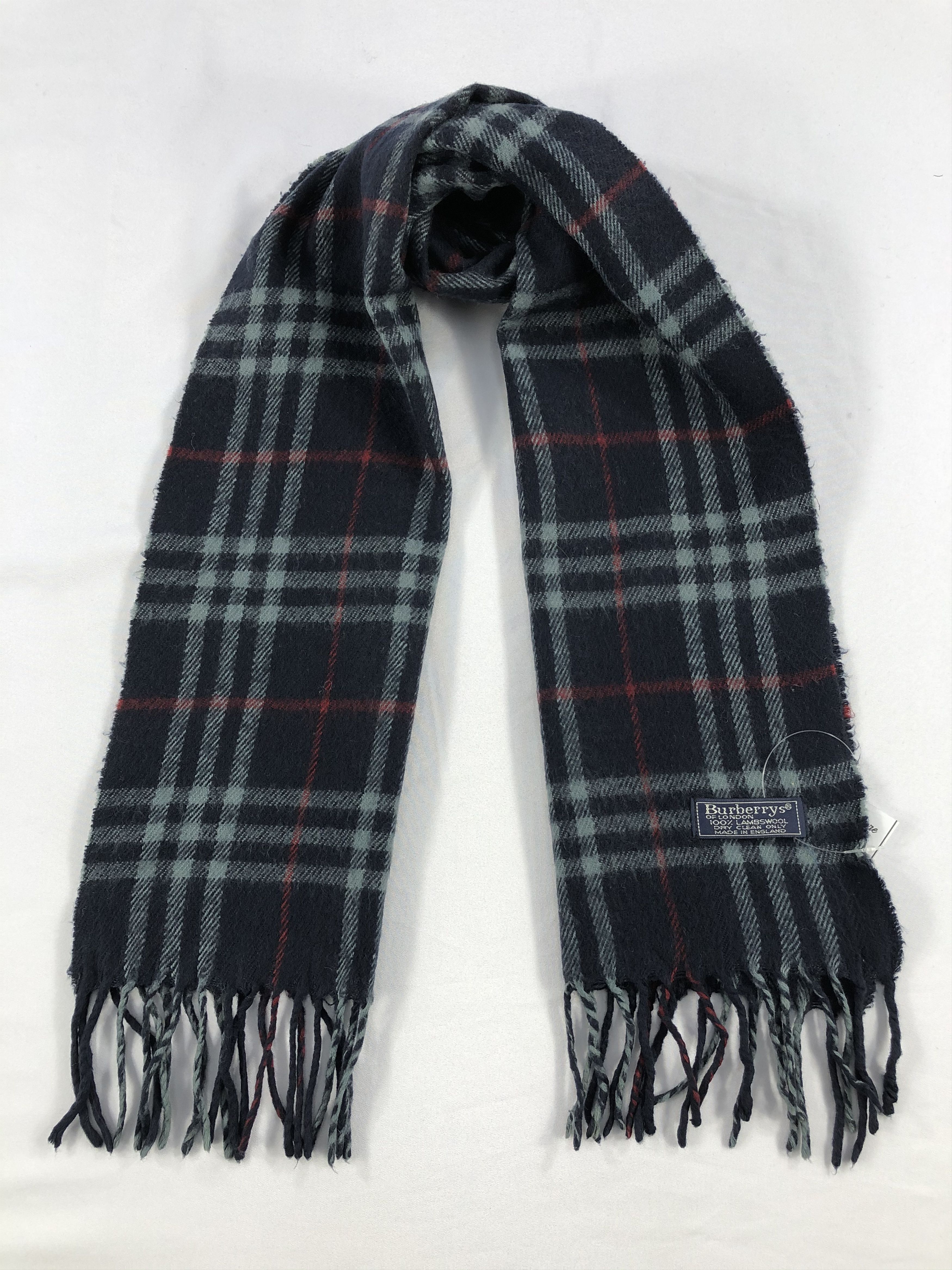 Burberry Vintage Burberry Scarf/Muffler/Neckwear MF1792 Size ONE SIZE - 1 Thumbnail