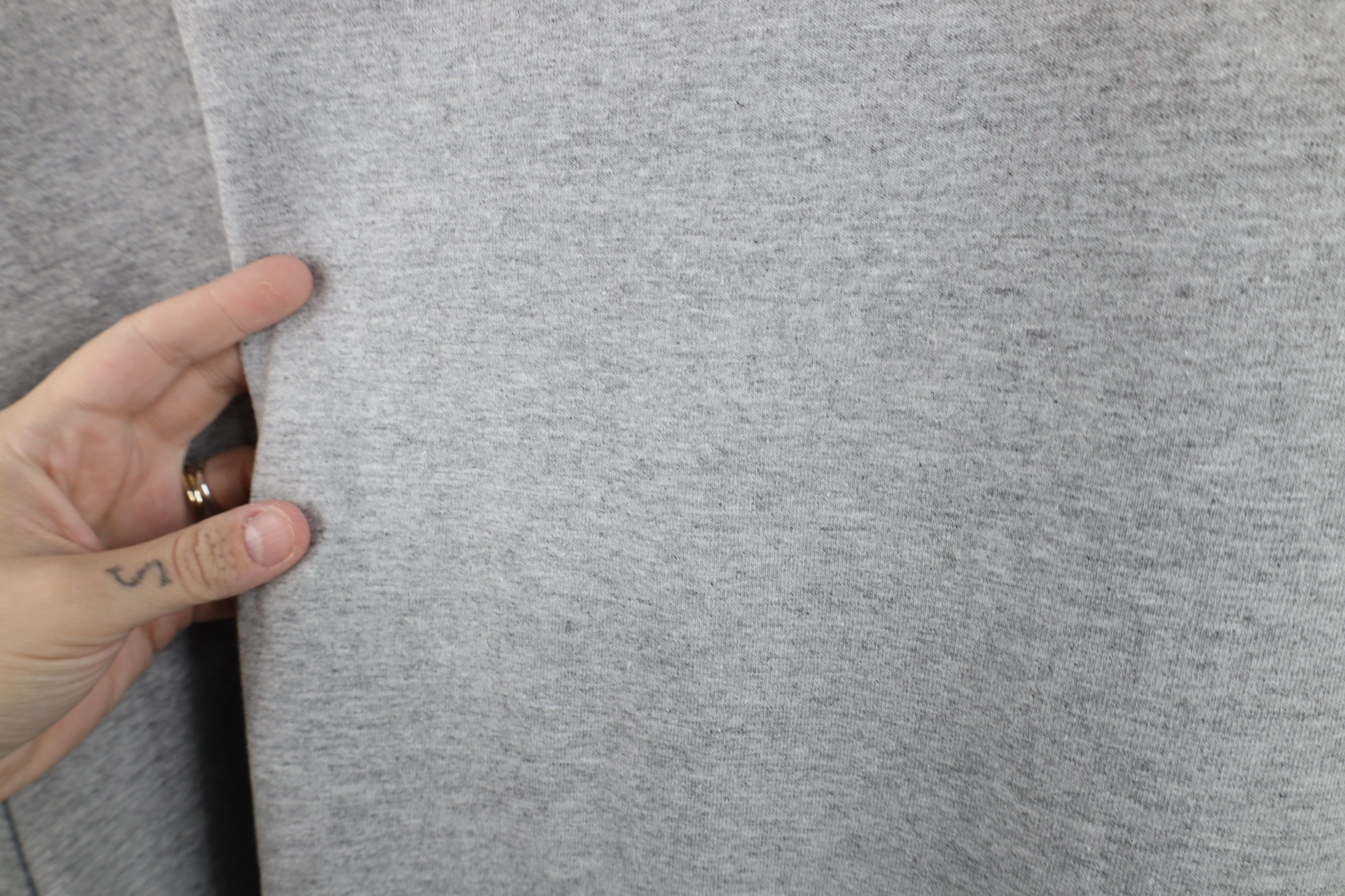 Vintage Vintage 90s Streetwear Short Sleeve T-Shirt Heather Gray Size US XXL / EU 58 / 5 - 7 Thumbnail