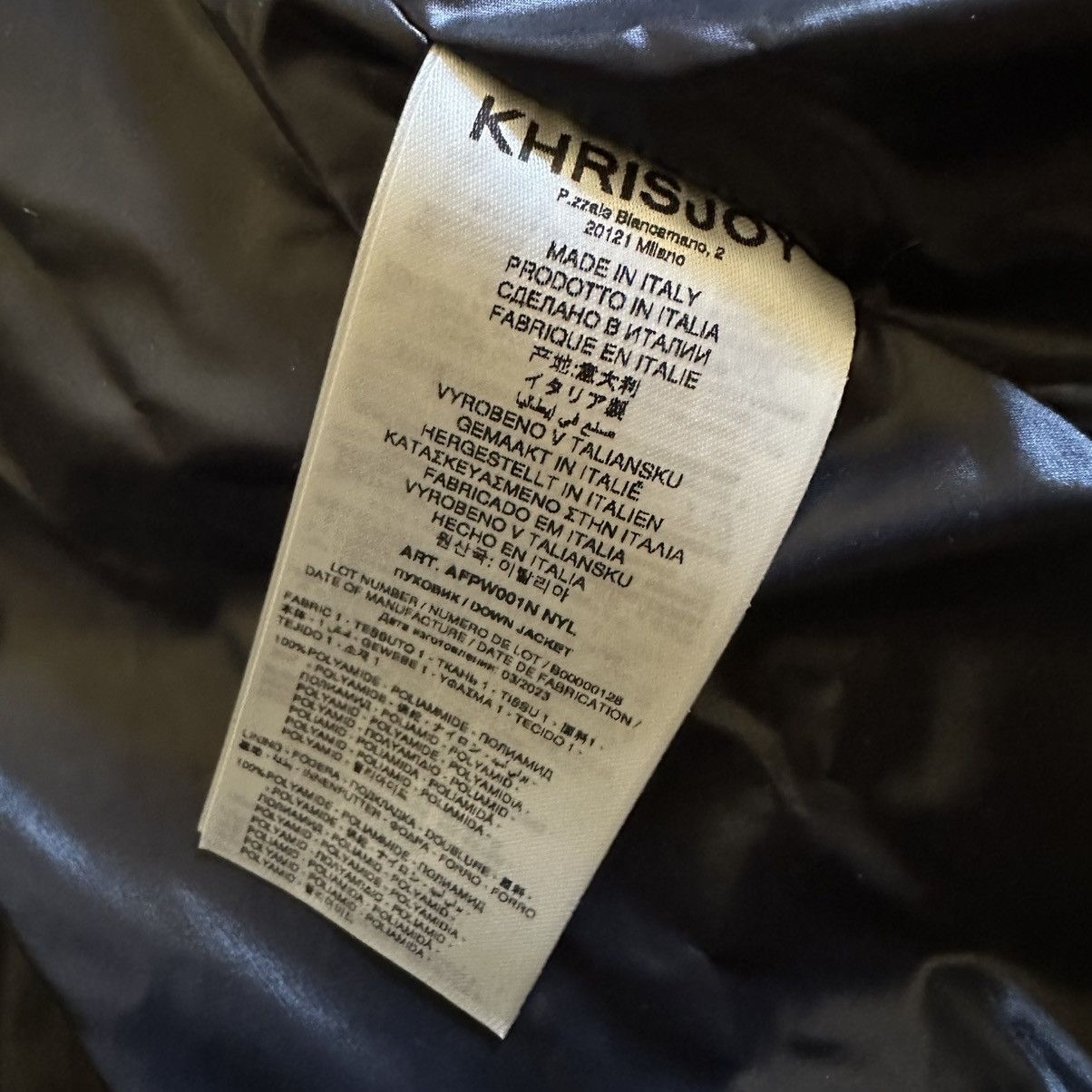 Khrisjoy Iconic shiny black puffer NWOT Size S / US 4 / IT 40 - 8 Thumbnail