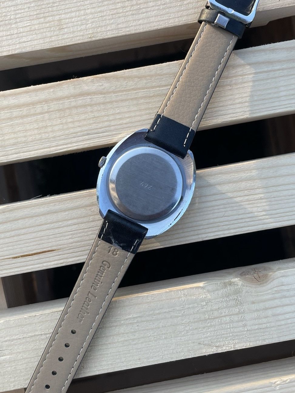 Vintage Watch Raketa Mechanical Retro Wristwatch 1990s