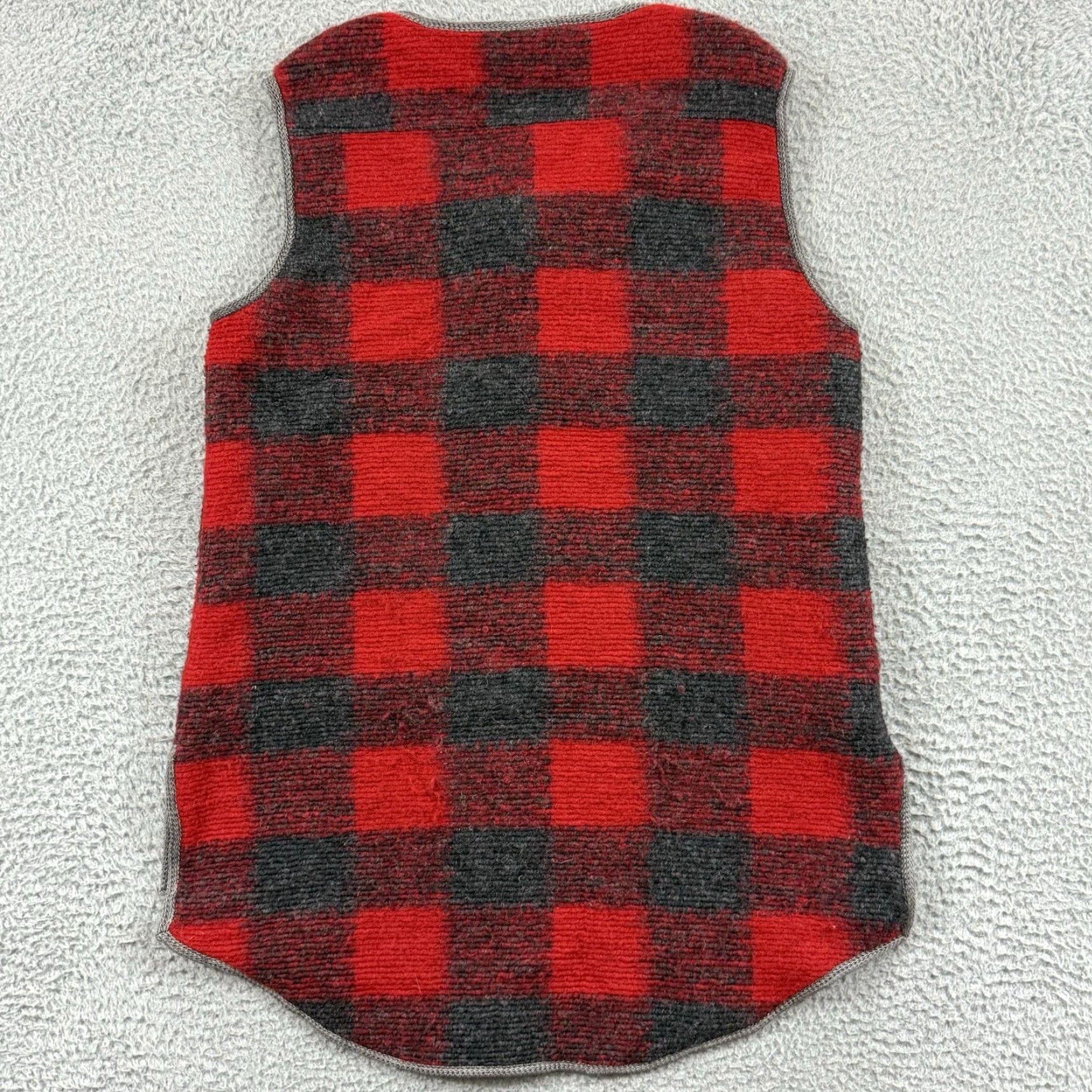 Vintage VINTAGE Woolrich Vest Womens Medium Buffalo Plaid Zip Wool Pocket Outdoor Y2K Size M / US 6-8 / IT 42-44 - 6 Thumbnail