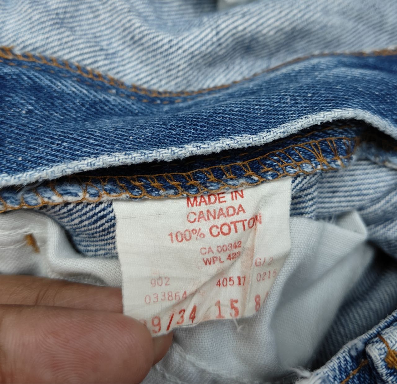 Levi's Vintage Distressed Levis Orange Tab Denim Size US 28 / EU 44 - 10 Thumbnail