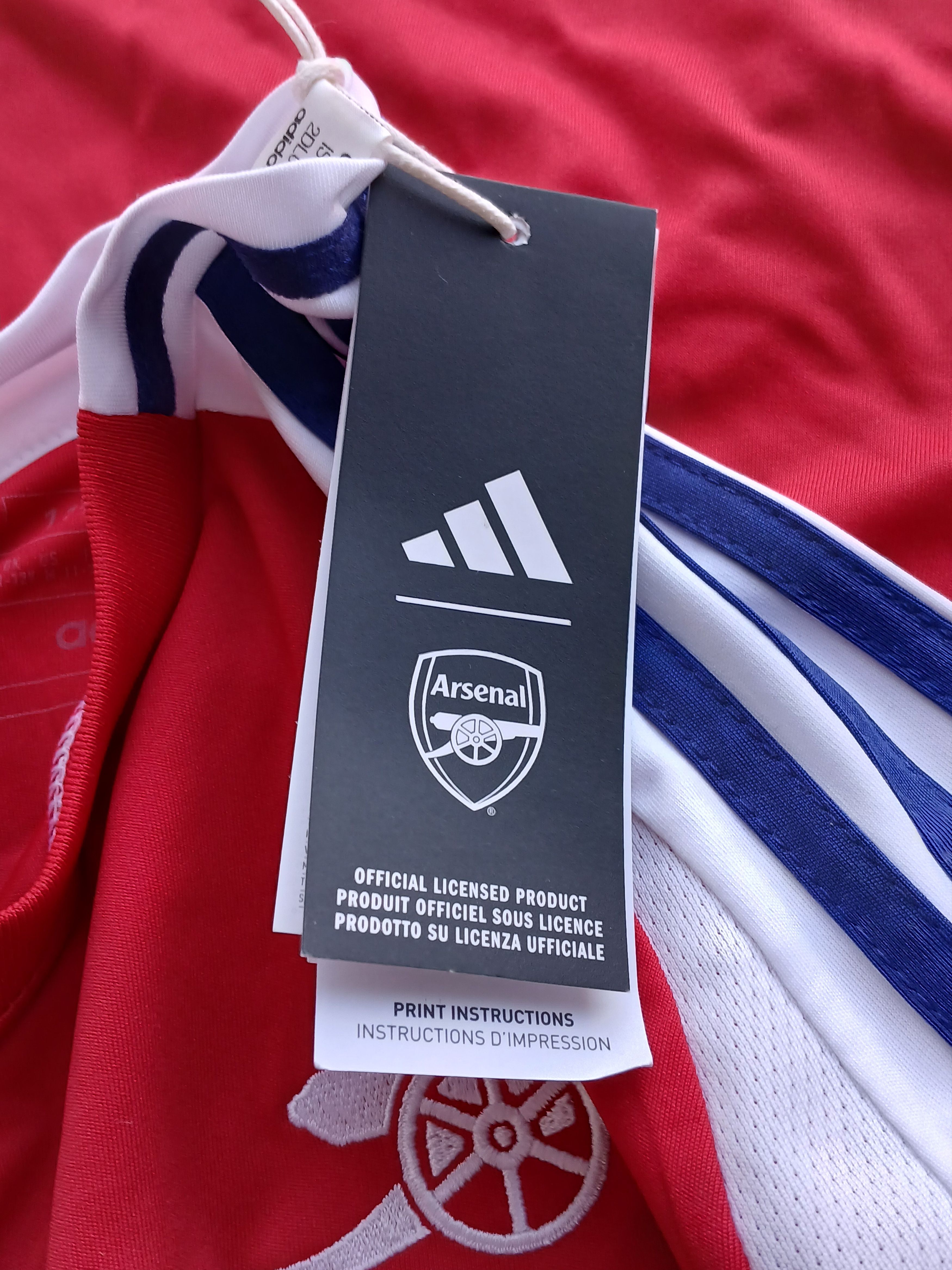 Adidas New KIDS Arsenal 24/25 Home Football Jersey T-Shirt Size US M / EU 48-50 / 2 - 11 Thumbnail